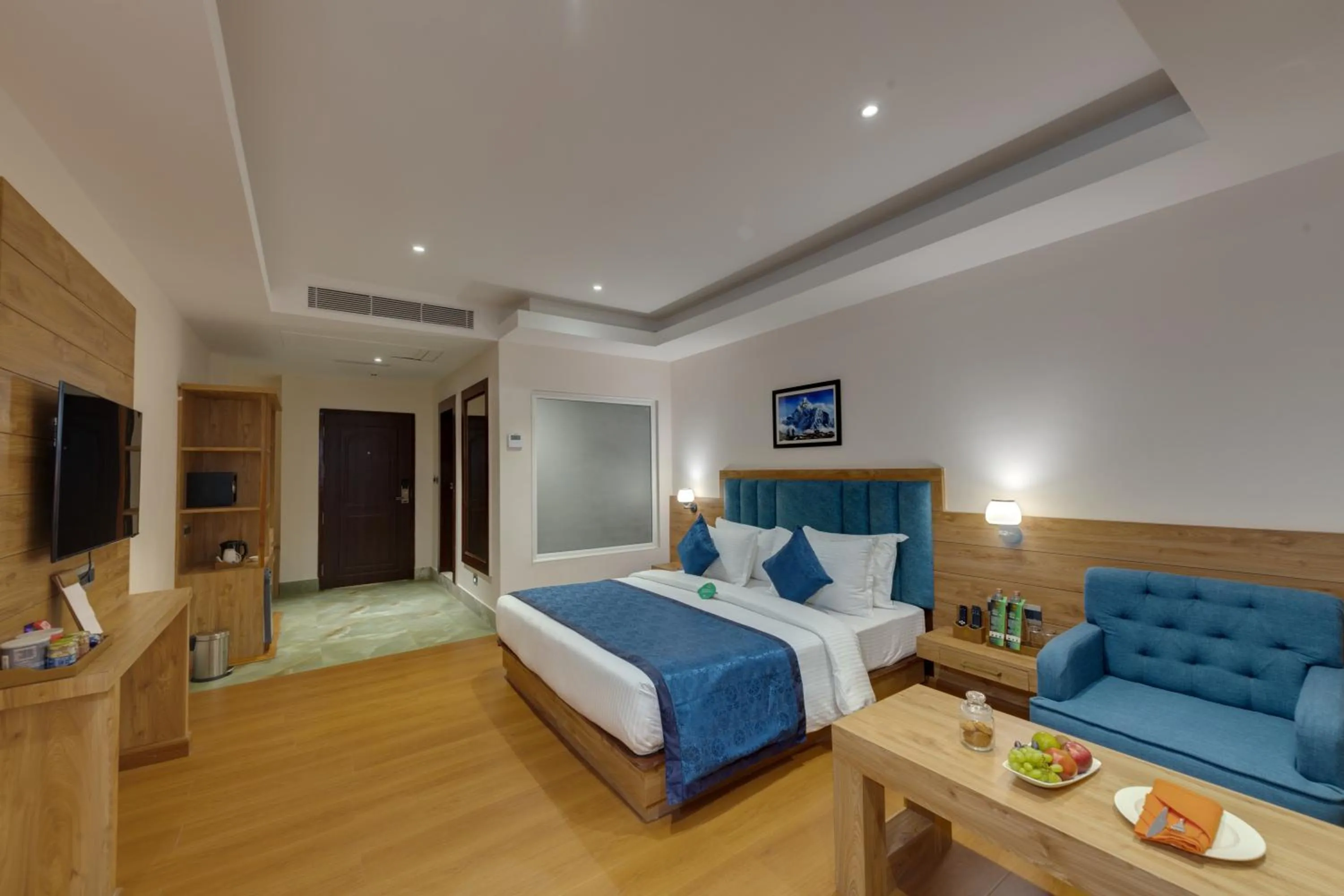 Bed in Clarion Hotel De Renees Gangtok