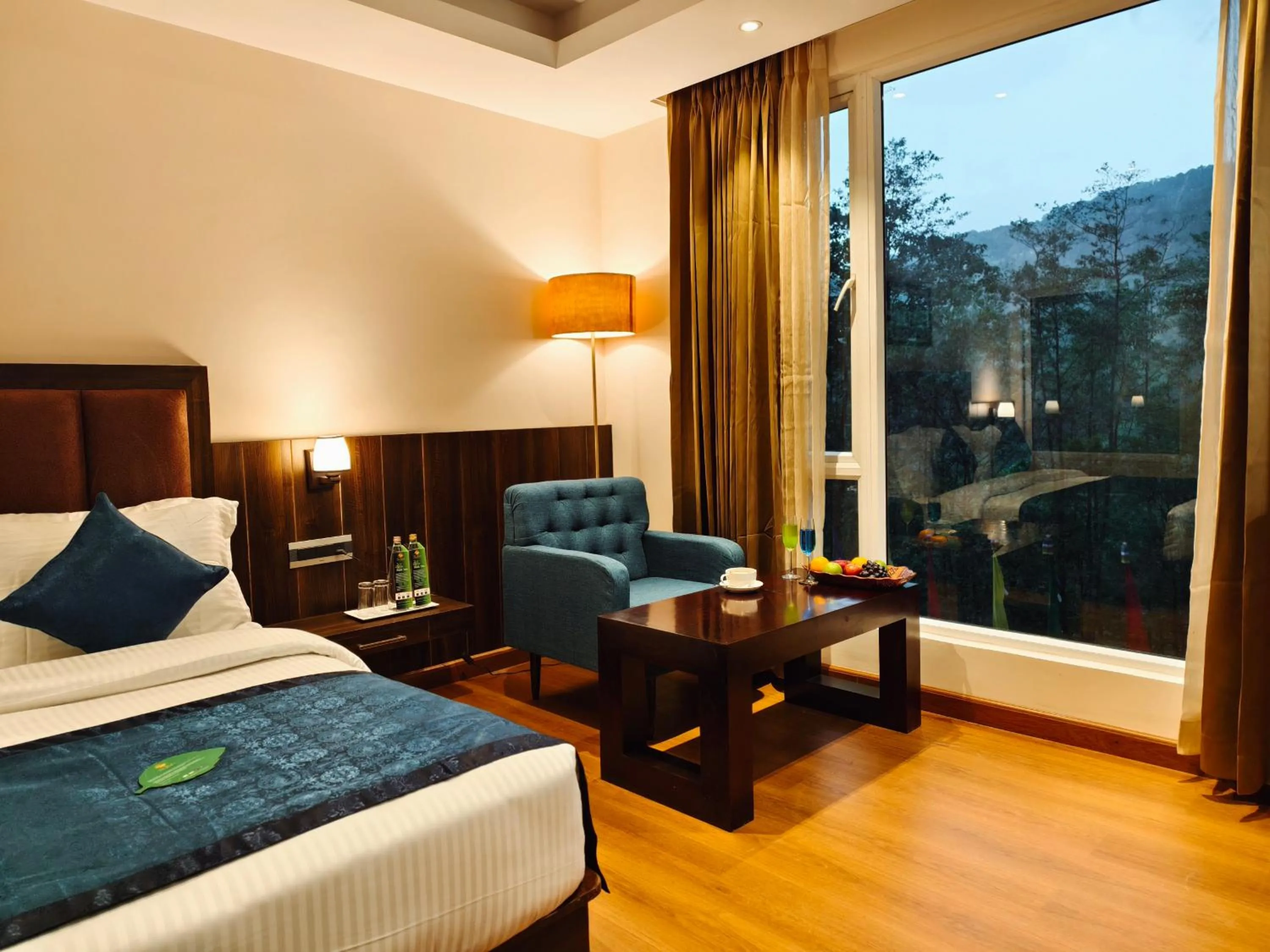 View (from property/room), Bed in Clarion Hotel De Renees Gangtok