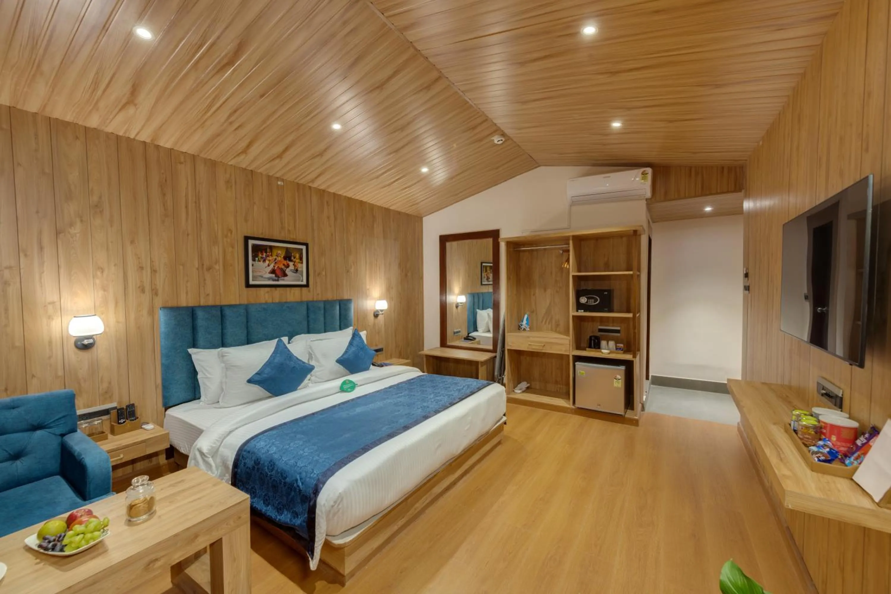 Bed in Clarion Hotel De Renees Gangtok
