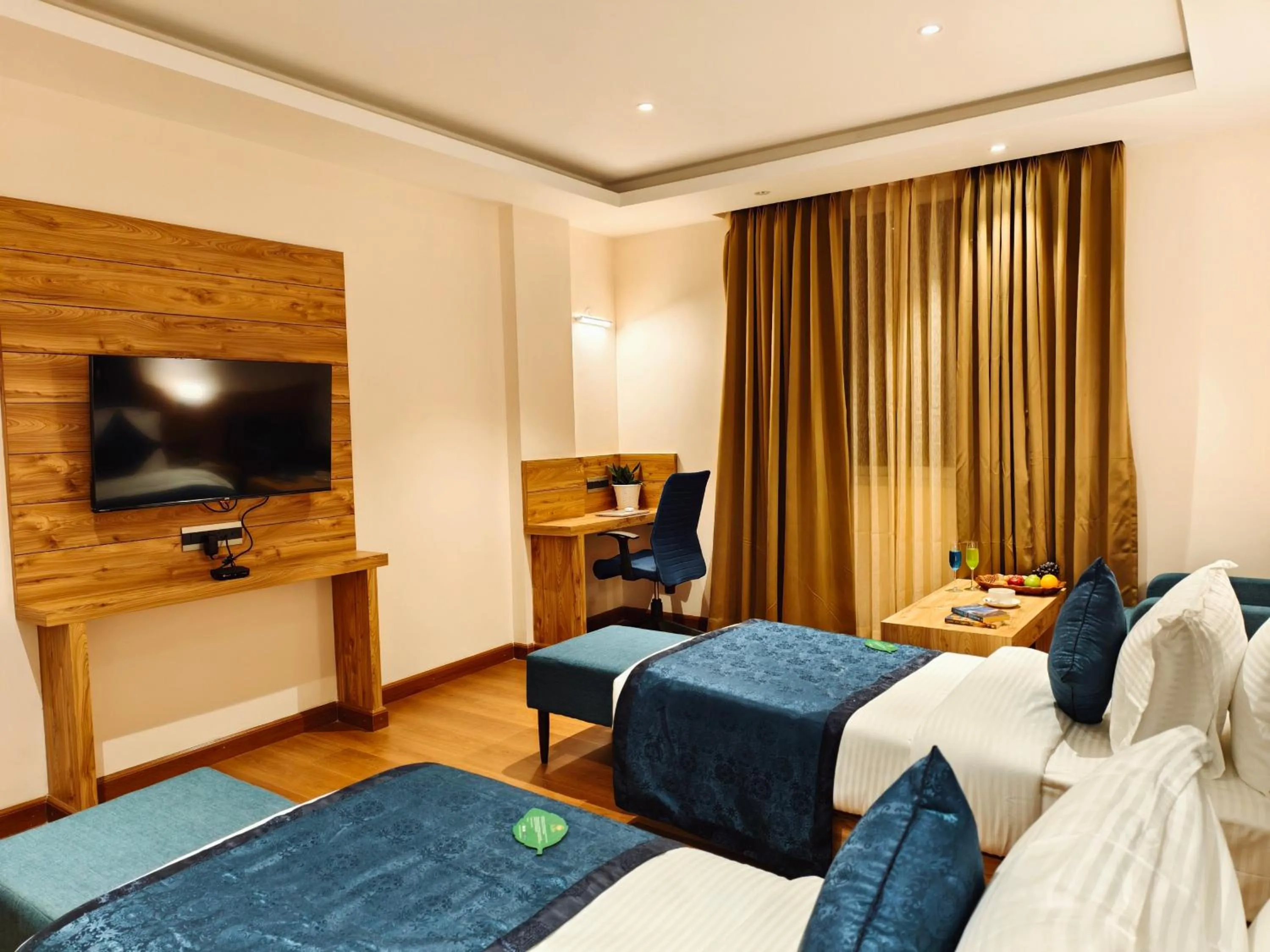 Photo of the whole room, Bed in Clarion Hotel De Renees Gangtok
