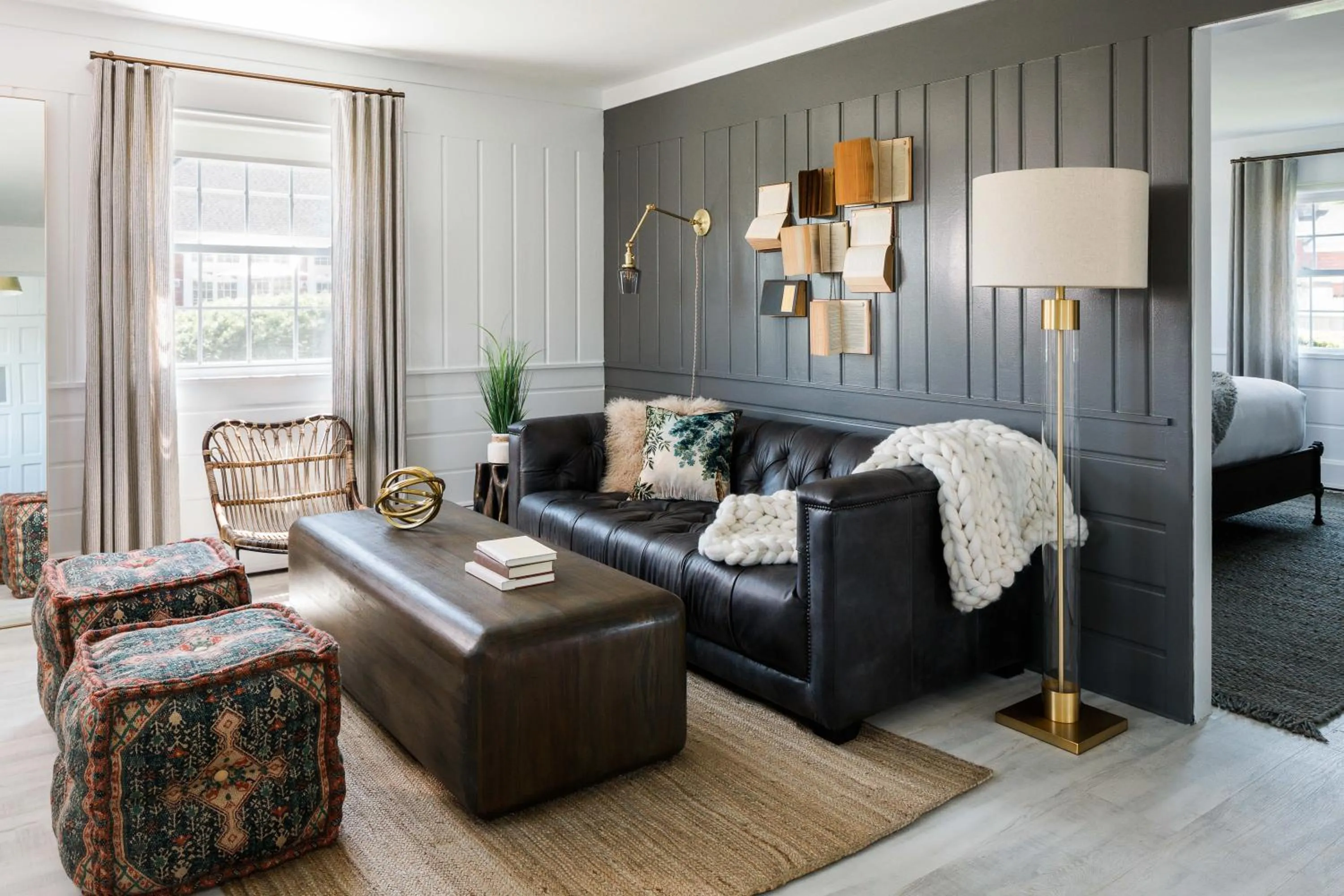 Decorative detail, Bed in The Coonamessett