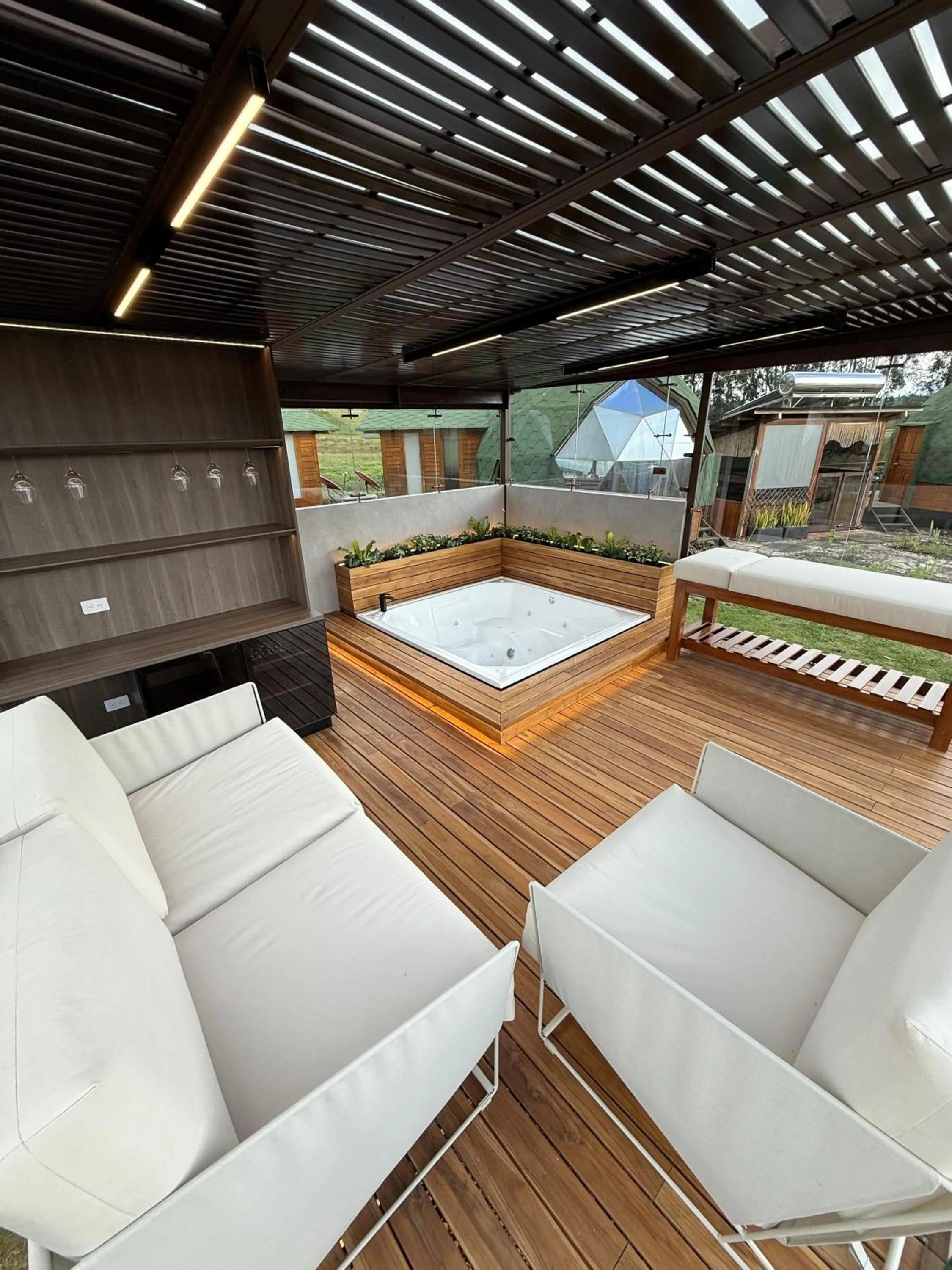 Hot Tub in Hotel La Libertad