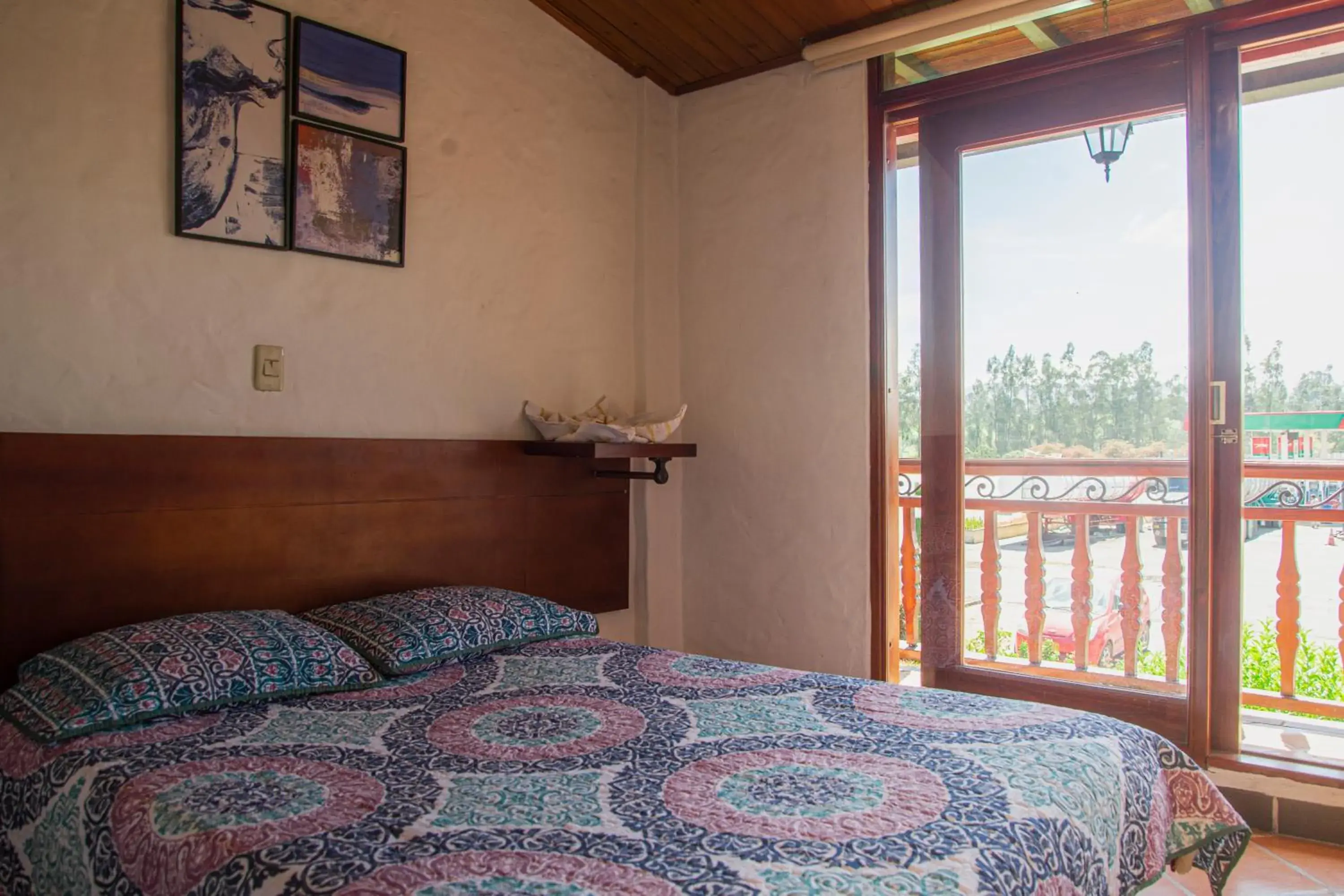 Double Room with Balcony - single occupancy in Hotel La Libertad Double Room with Balcony - single occupancy in Hotel La Libertad