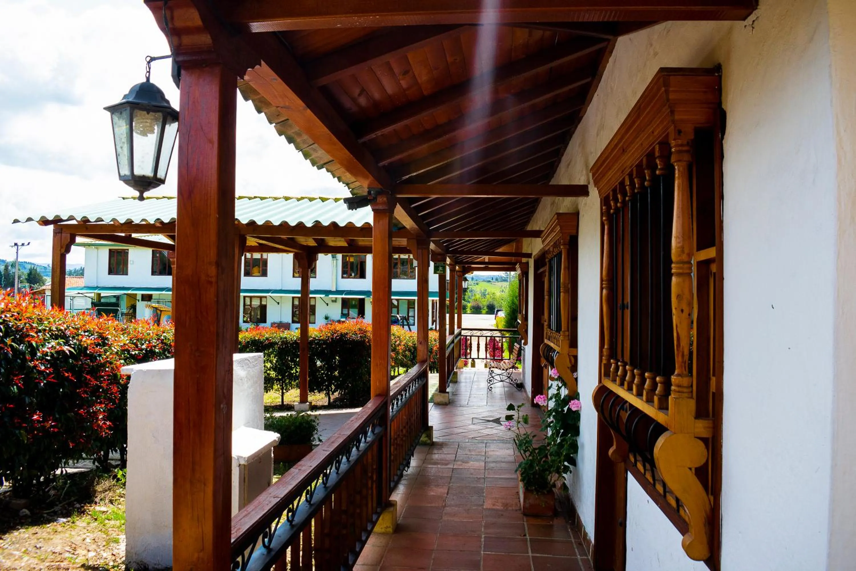 Patio in Hotel La Libertad