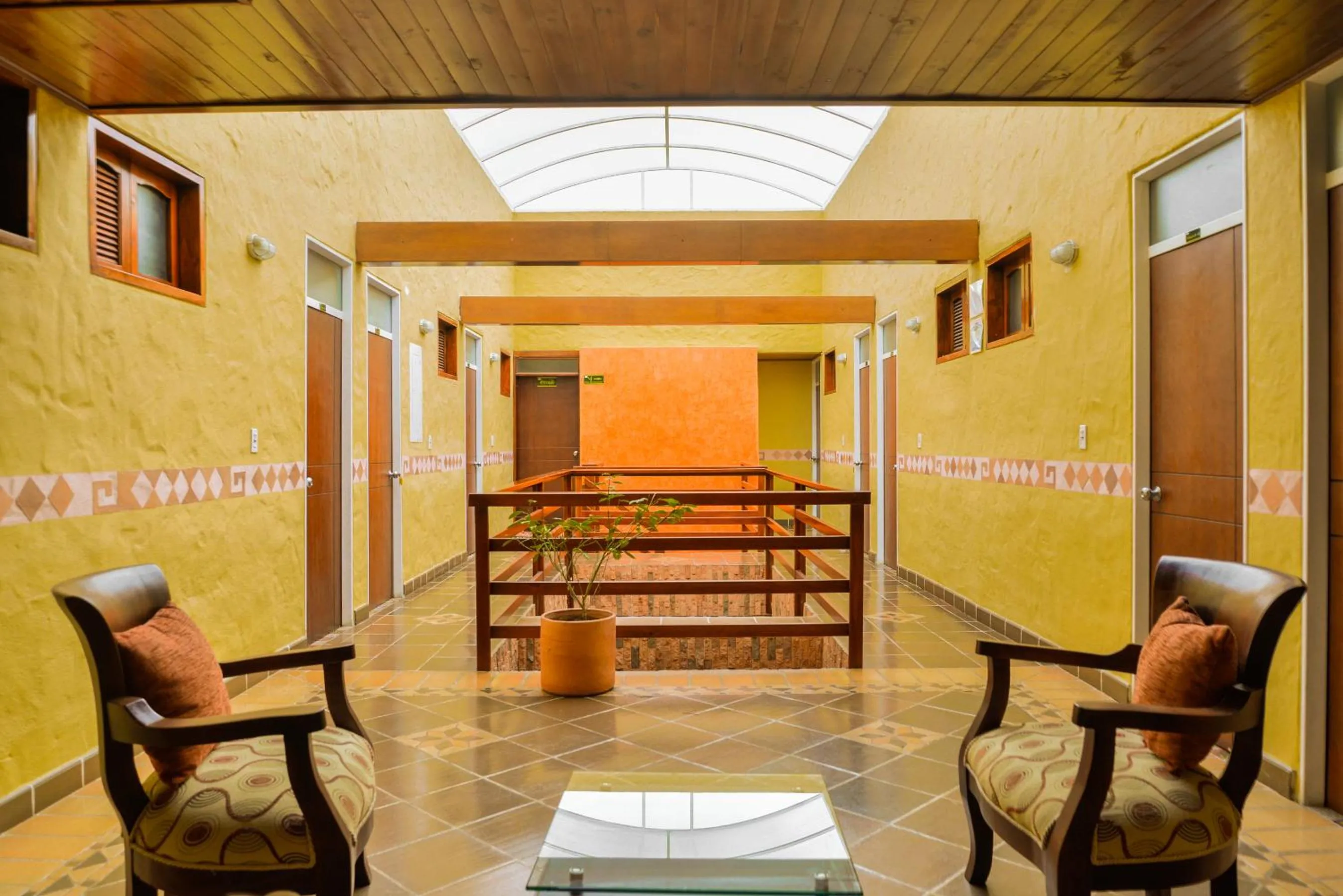 Lobby or reception in Hotel La Libertad