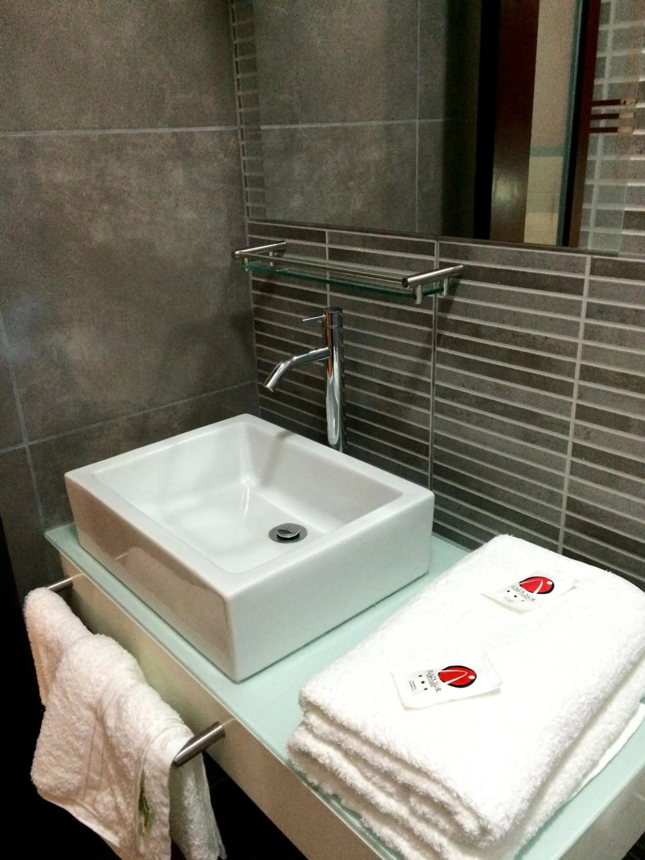 Toilet in Plaza Sur Hotel & Suites