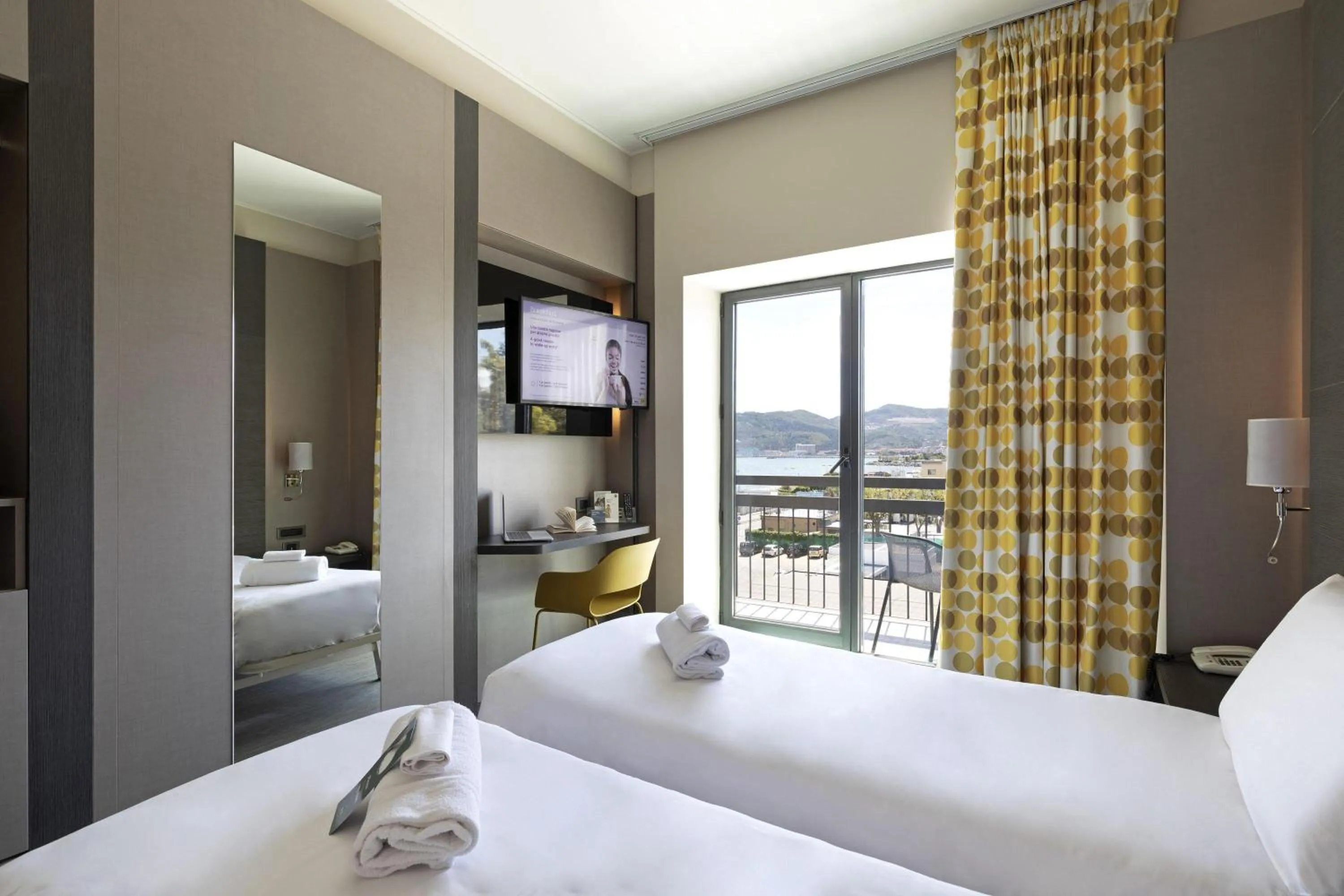 Photo of the whole room, Bed in B&B Hotel Savona