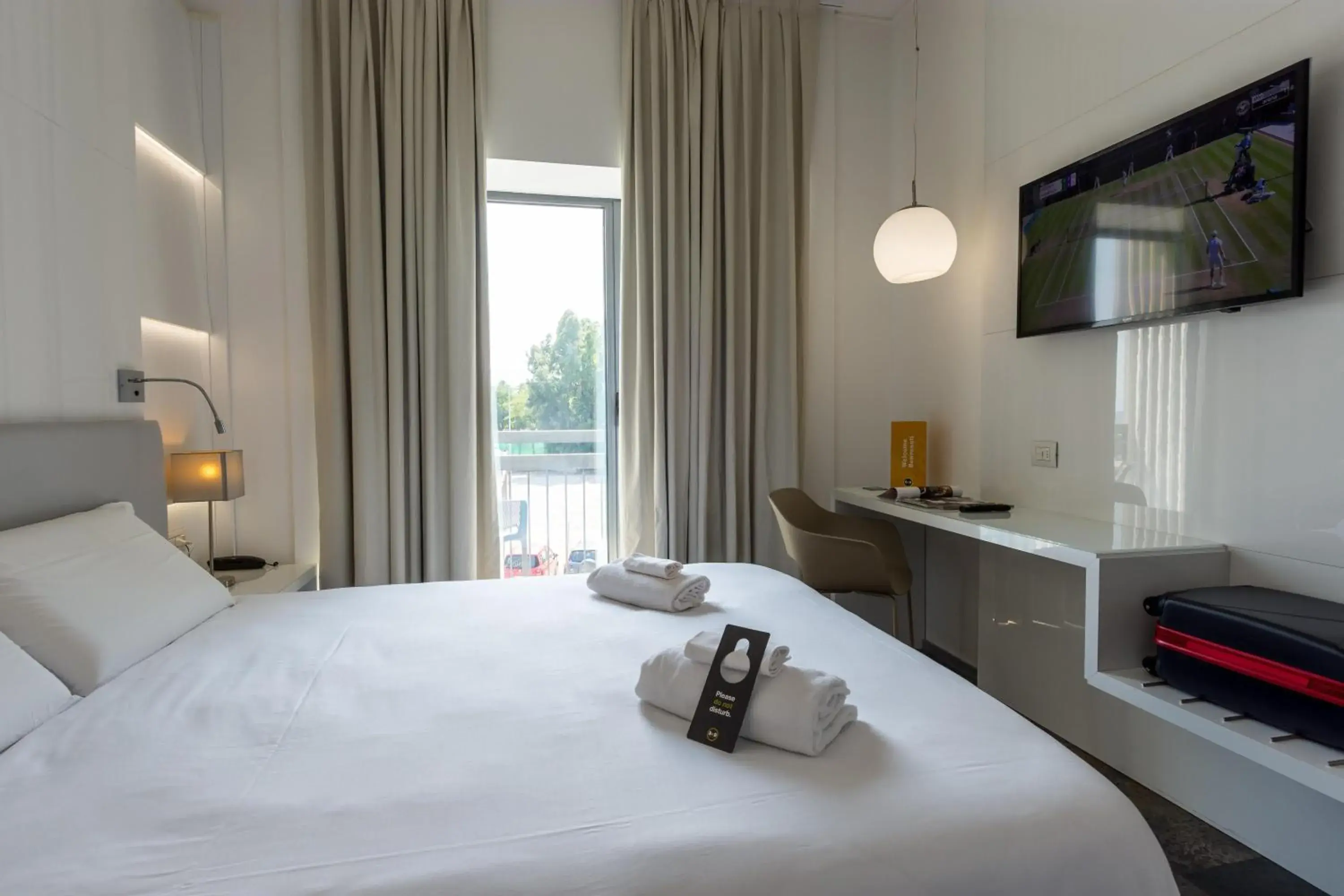 Photo of the whole room, Bed in B&B Hotel Savona Photo of the whole room, Bed in B&B Hotel Savona