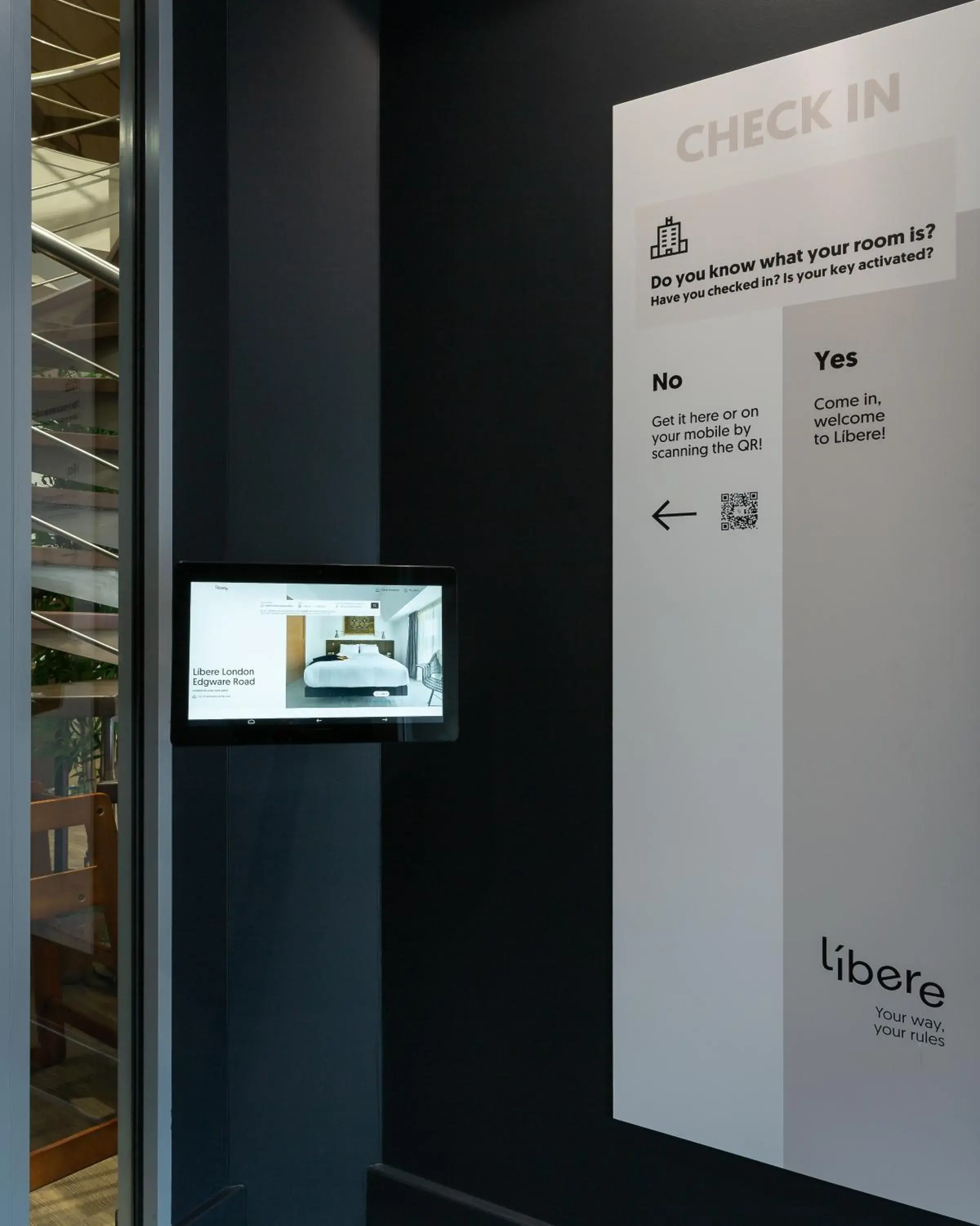 Lobby or reception in Líbere London Edgware Road Lobby or reception in Líbere London Edgware Road