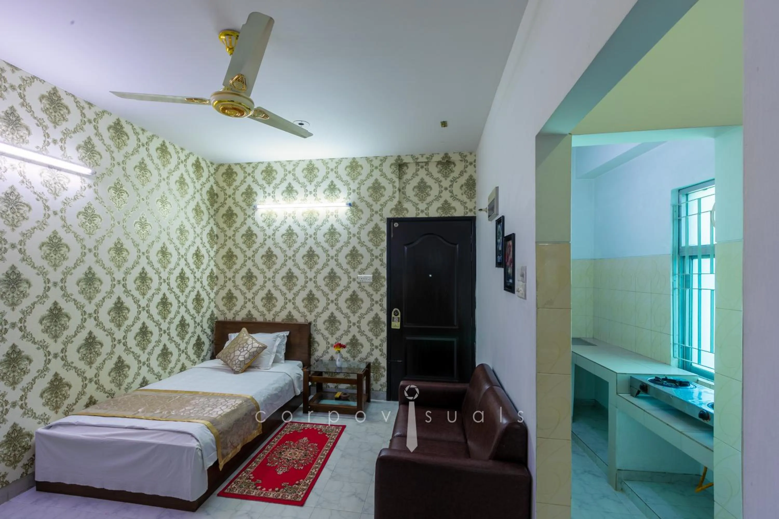 Bed in SEL Nibash Hotel & Serviced Apartments