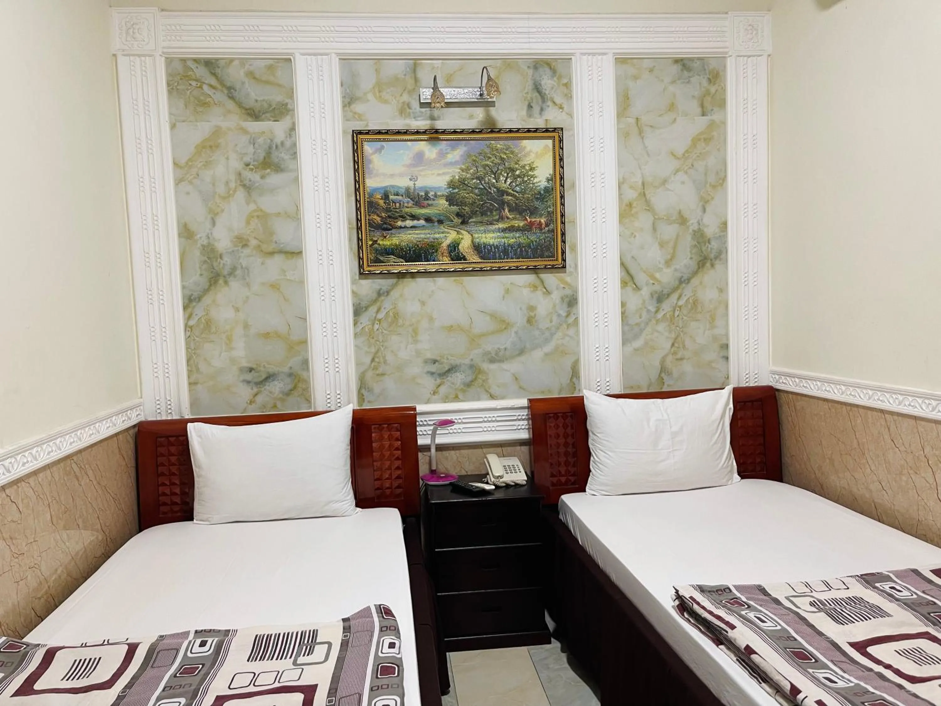 Bed in Ngoc Lam Can Tho Hotel