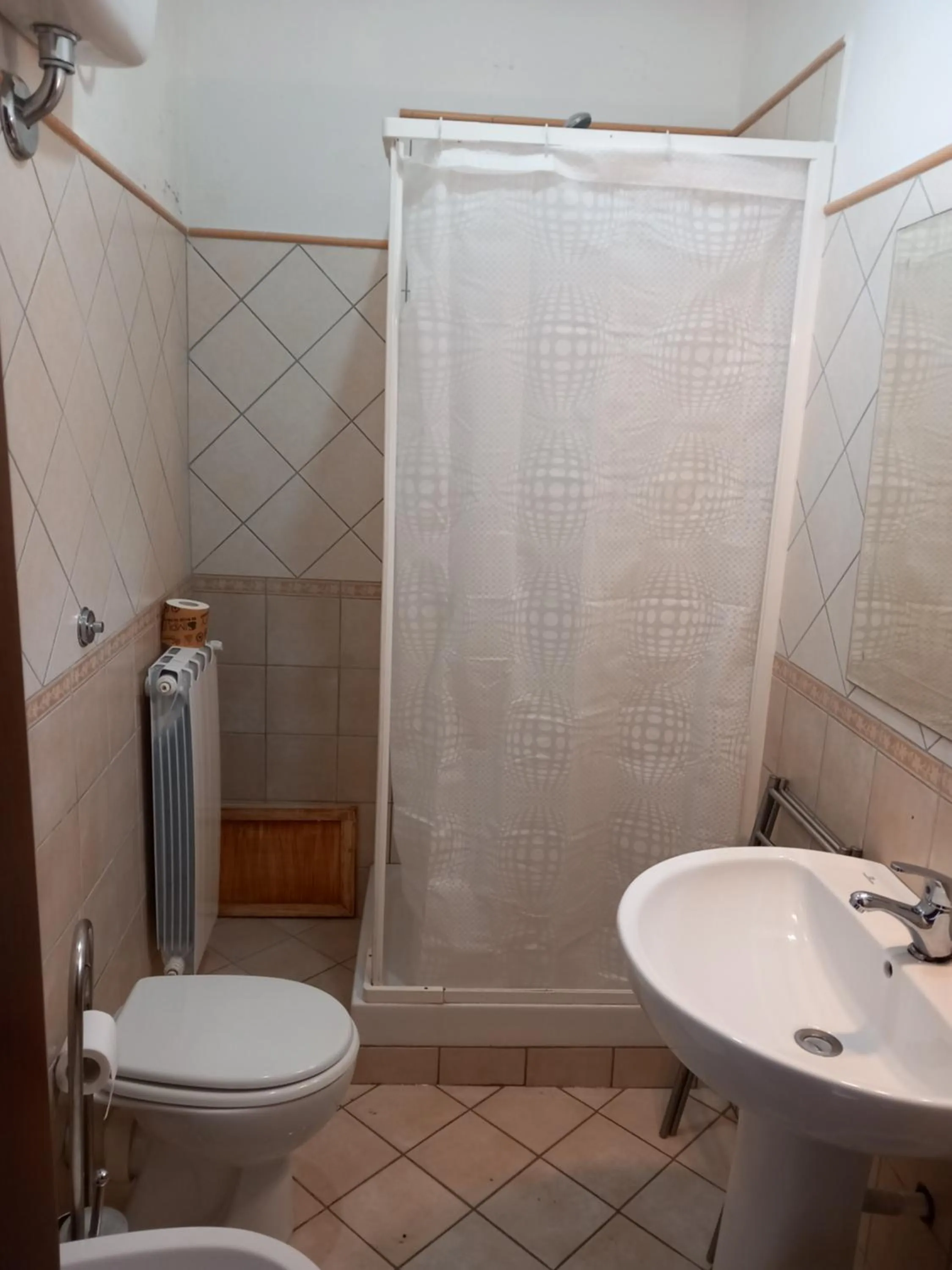 Bathroom in B&B Batarà - "La Terrazza del Centro"