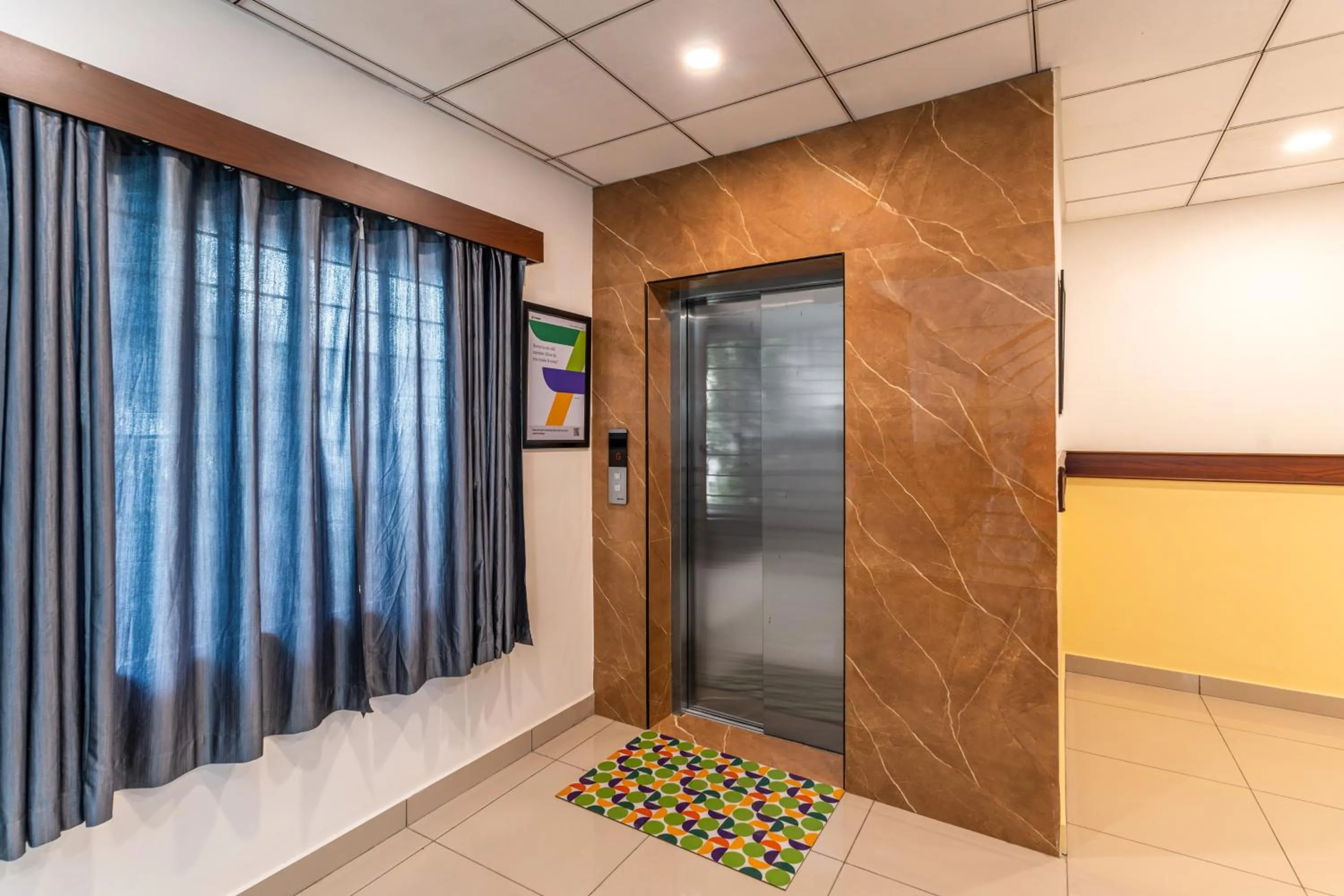 elevator in Treebo Urban Nest