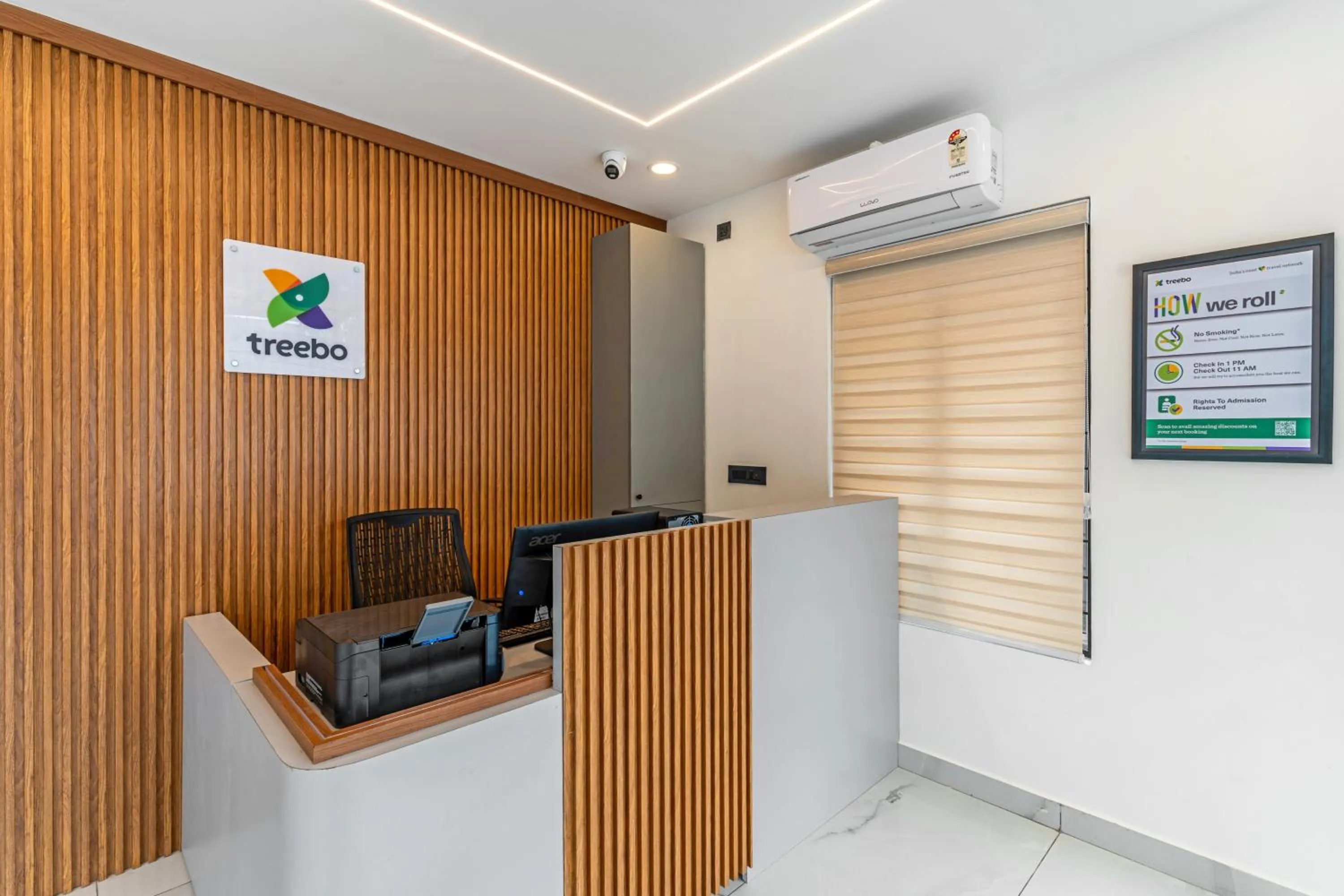 Lobby or reception in Treebo Urban Nest
