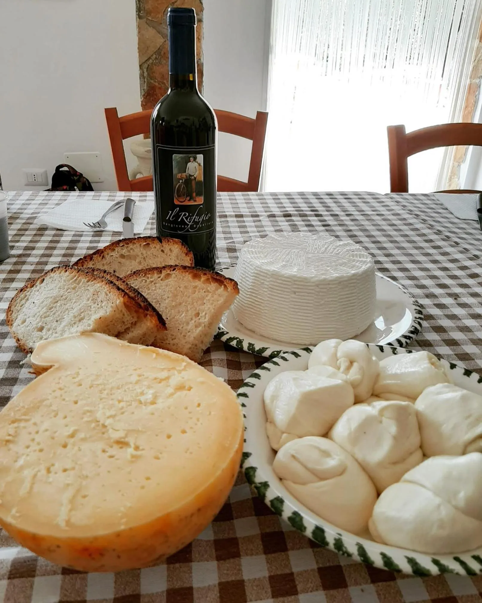 Food close-up in Osteria B&B Il Rifugio