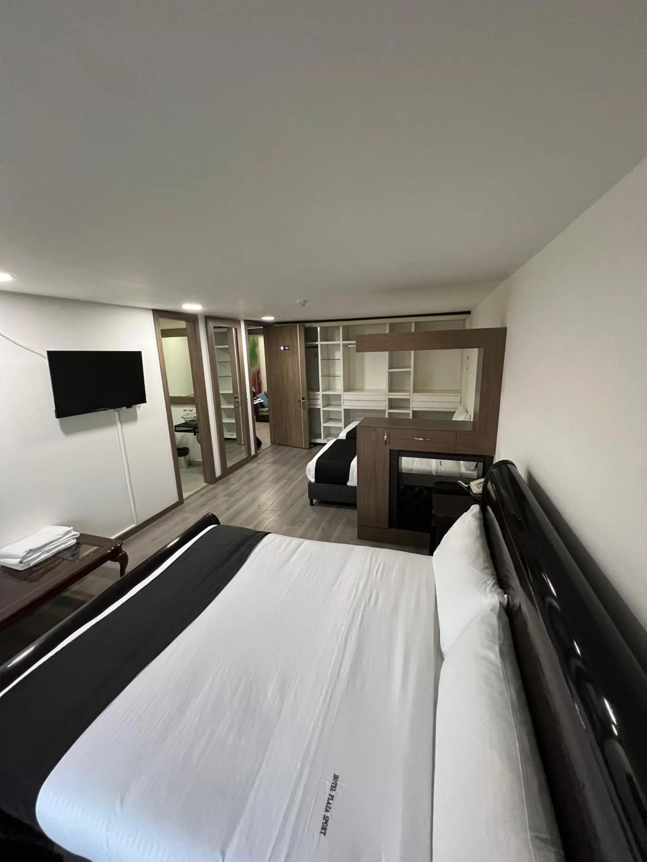 Bed in Hotel Plaza Sport