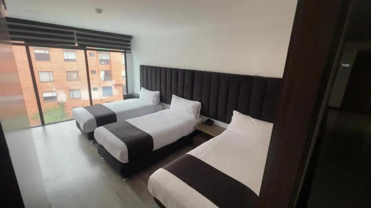 Bed in Hotel Plaza Sport