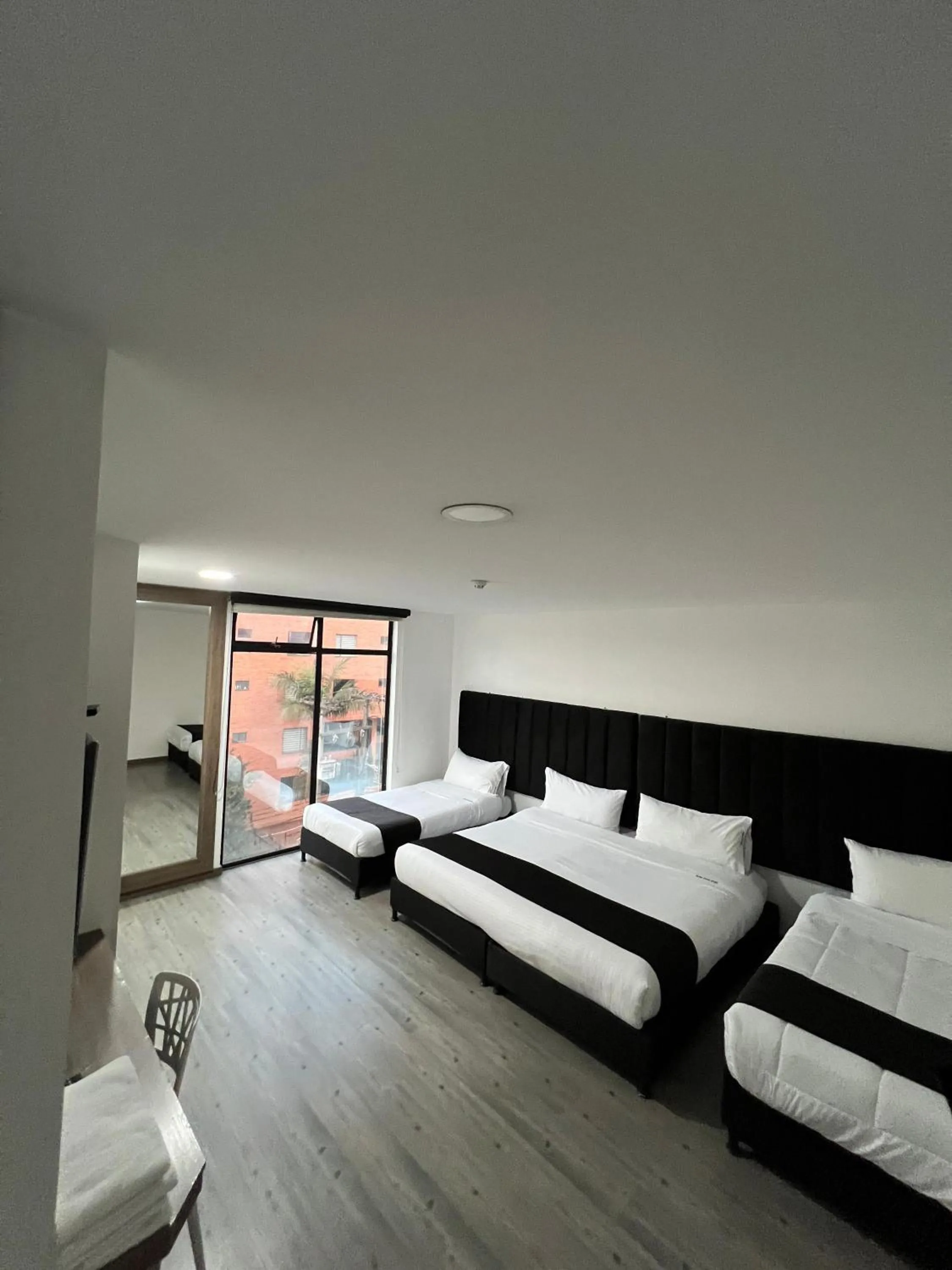 Bed in Hotel Plaza Sport