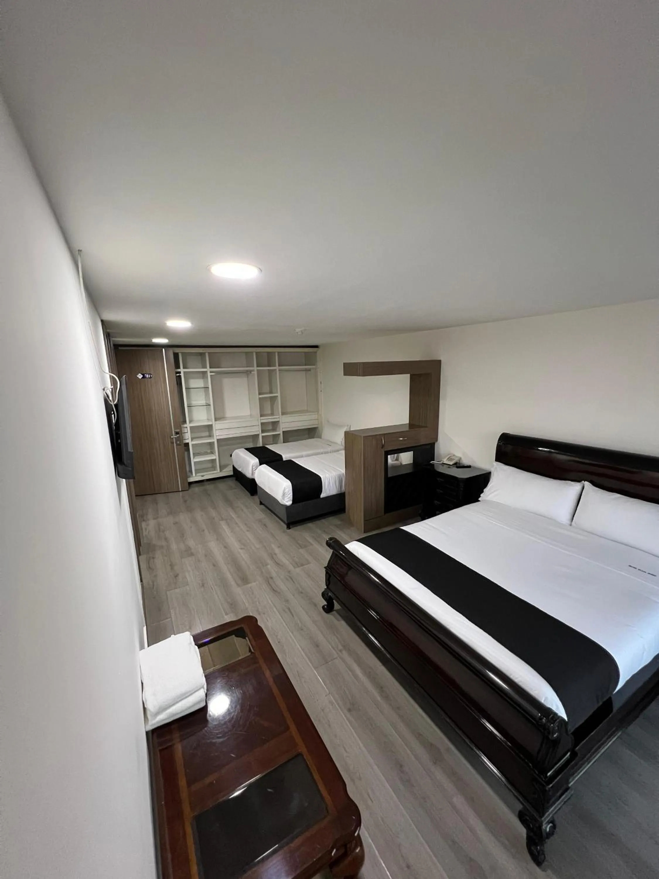 Bed in Hotel Plaza Sport