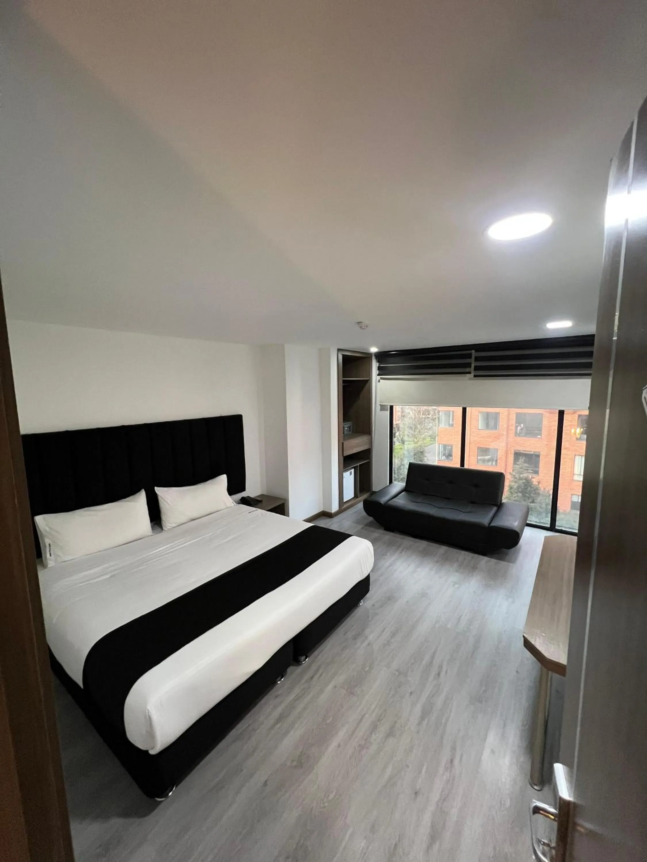 Bed in Hotel Plaza Sport