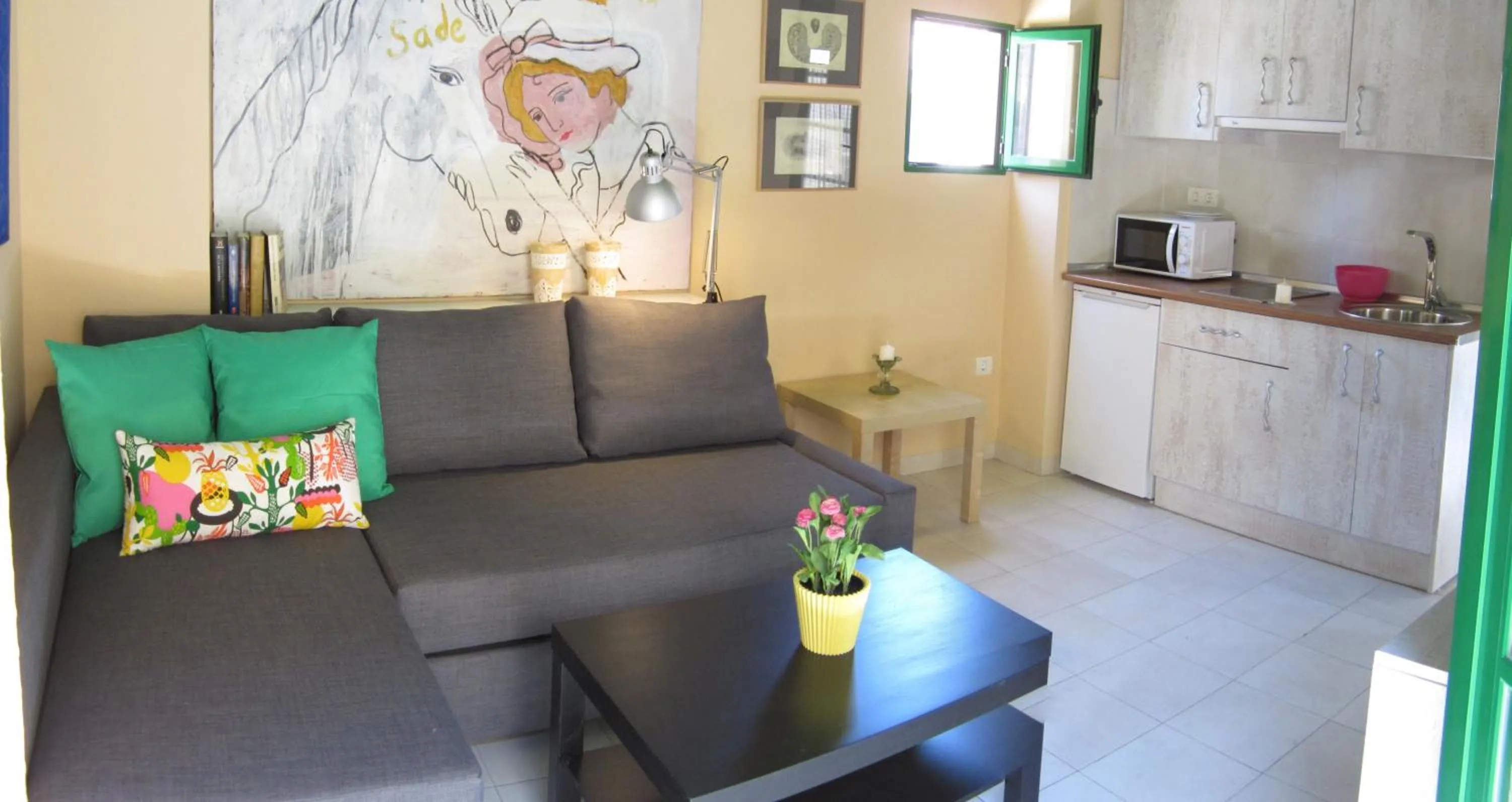 Living room in Livemalaga San Juan
