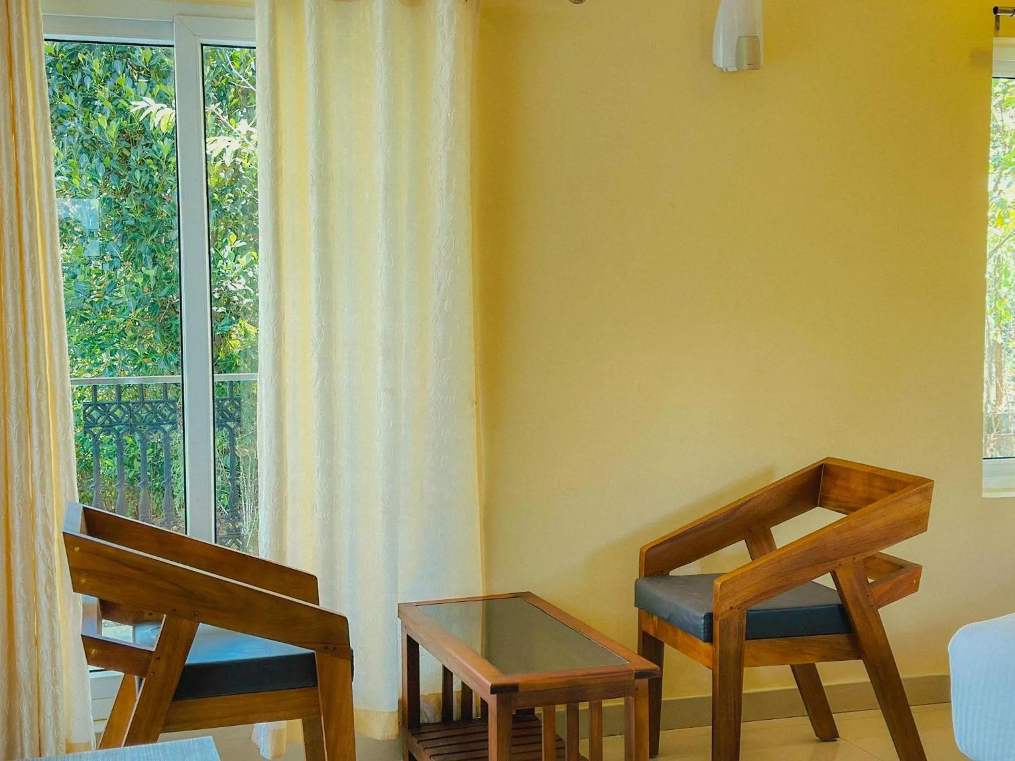 Seating area in The Heights Munnar