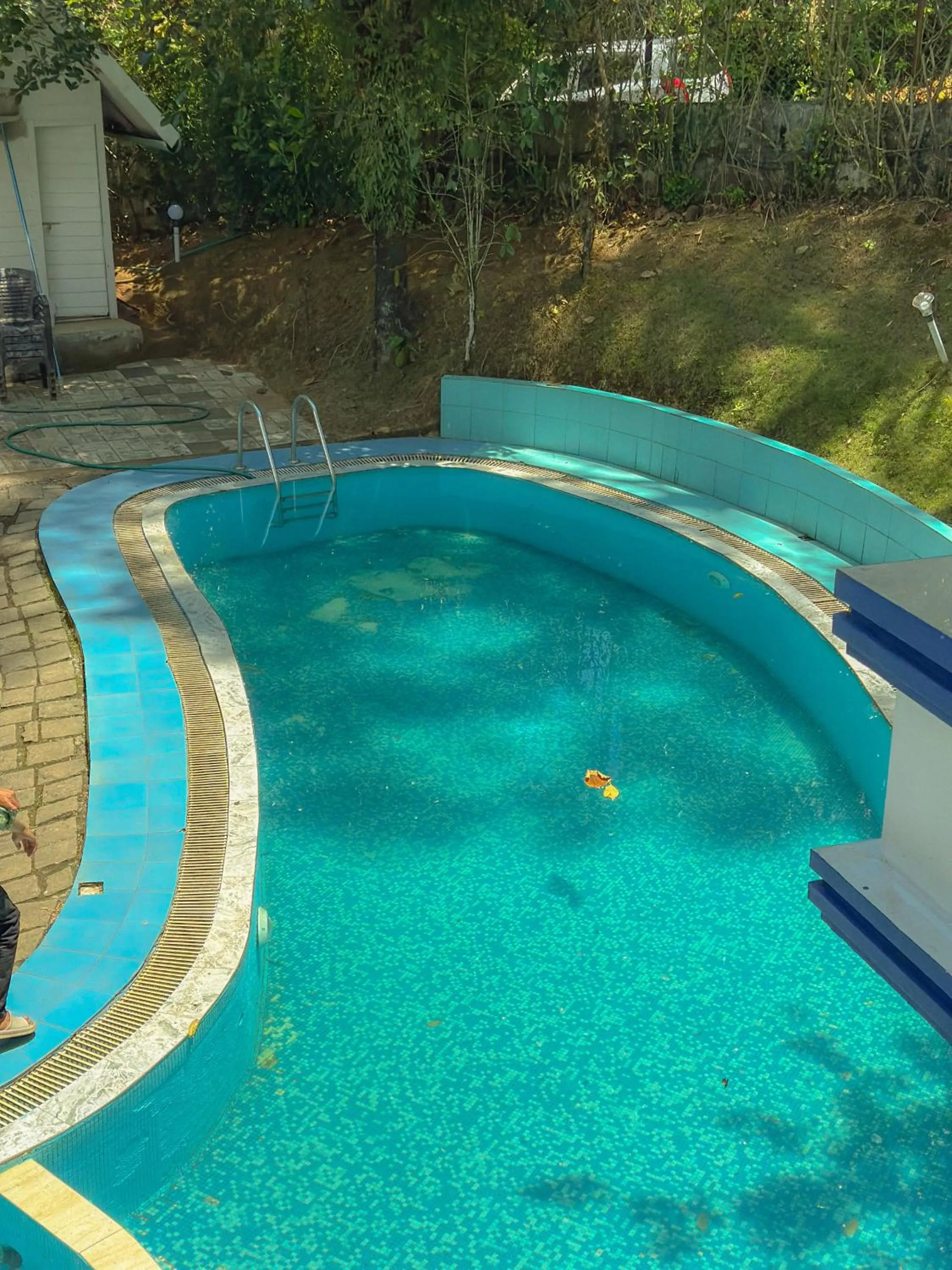 Pool view in The Heights Munnar