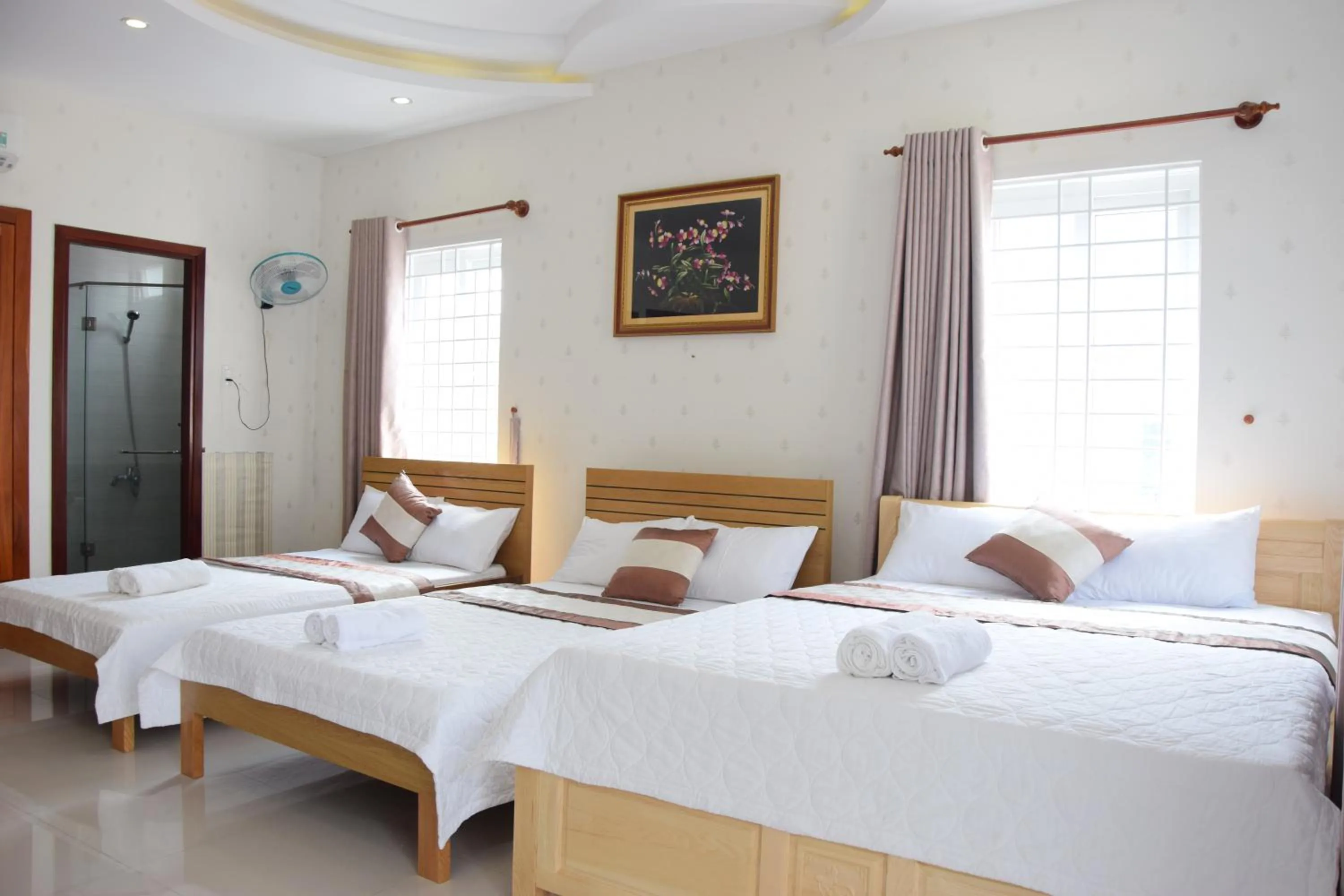 Bed in Thanh Xuan Hotel