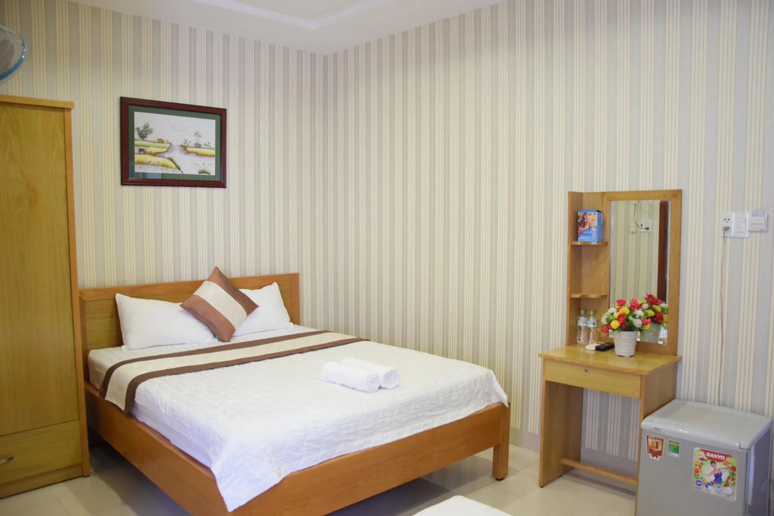 Bed in Thanh Xuan Hotel