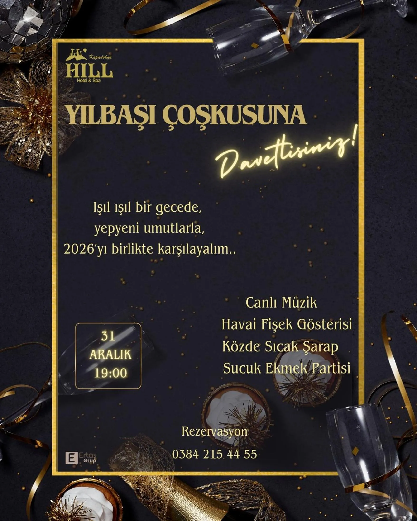 Restaurant/places to eat in Kapadokya Hill Hotel & Spa (12+)