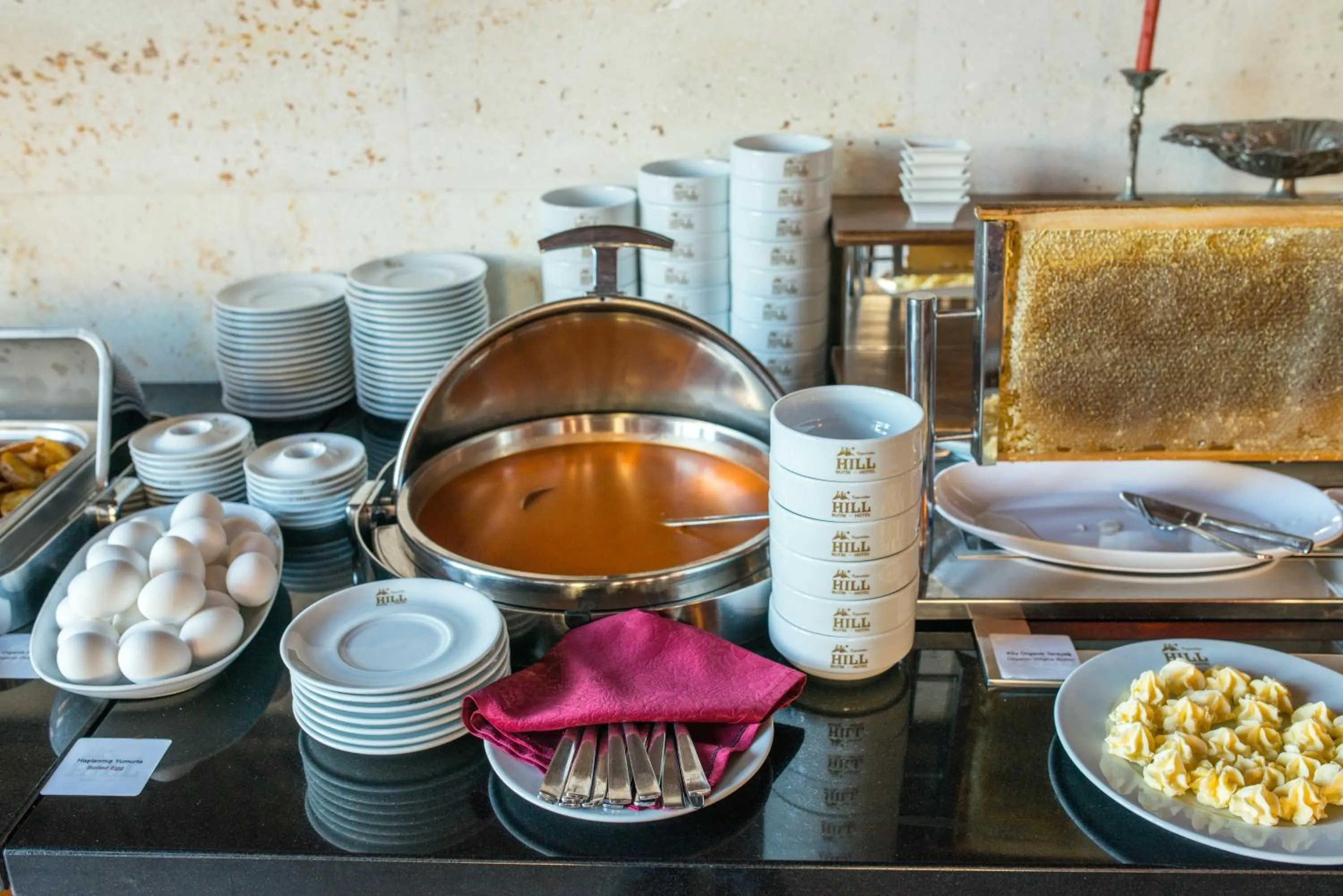Buffet breakfast in Kapadokya Hill Hotel & Spa (12+)
