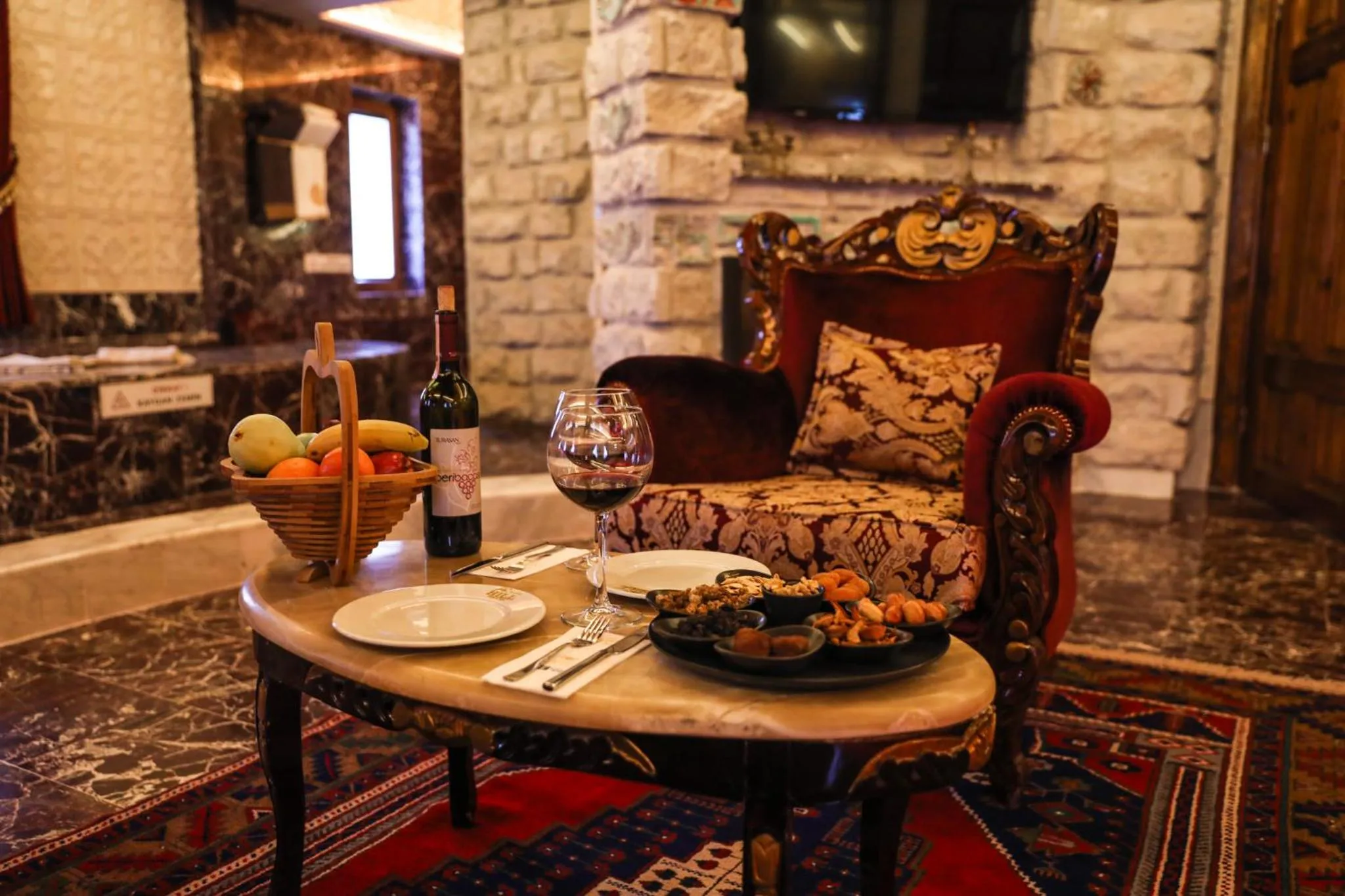 Seating area in Kapadokya Hill Hotel & Spa (12+)