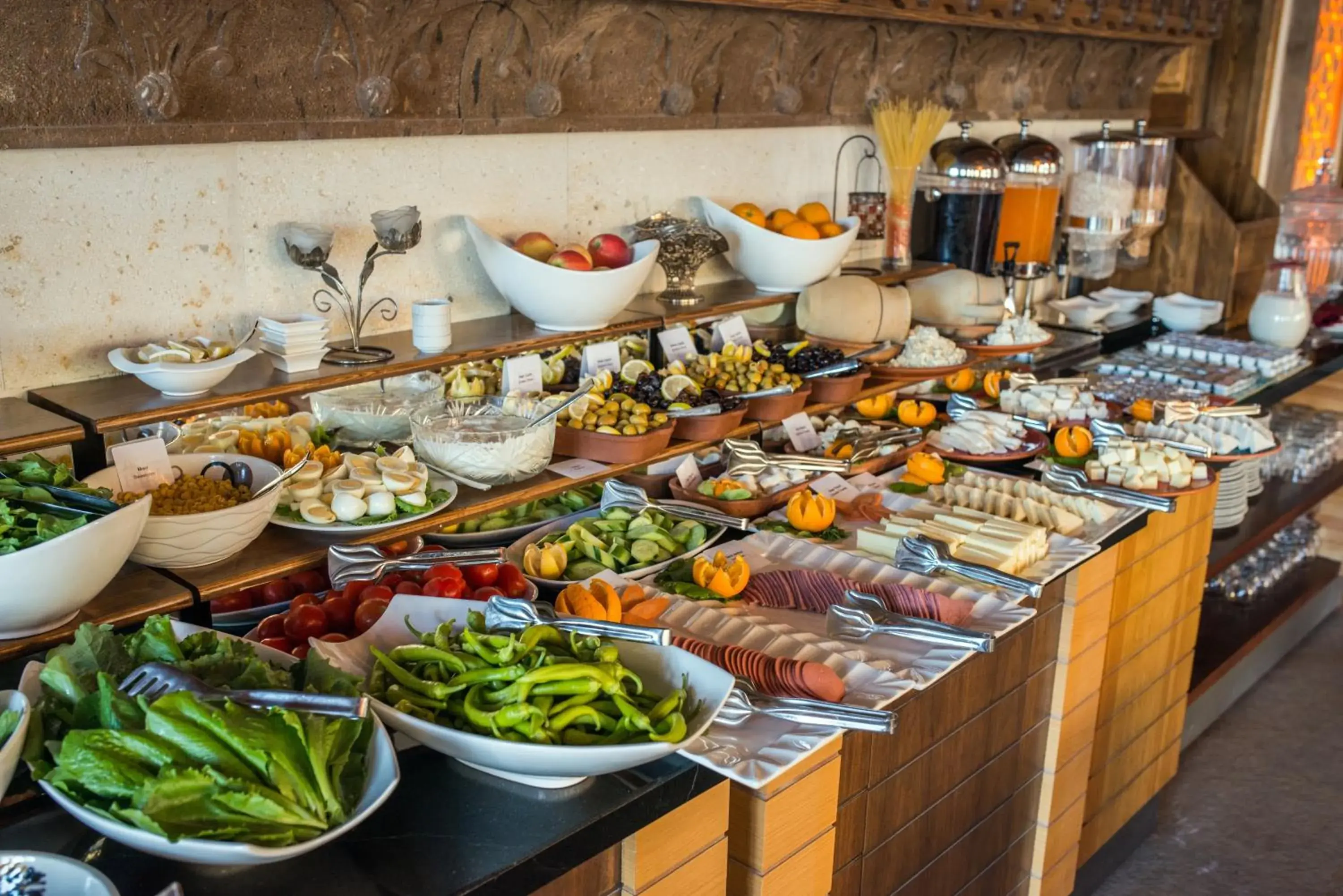 Buffet breakfast in Kapadokya Hill Hotel & Spa (12+) Buffet breakfast in Kapadokya Hill Hotel & Spa (12+)