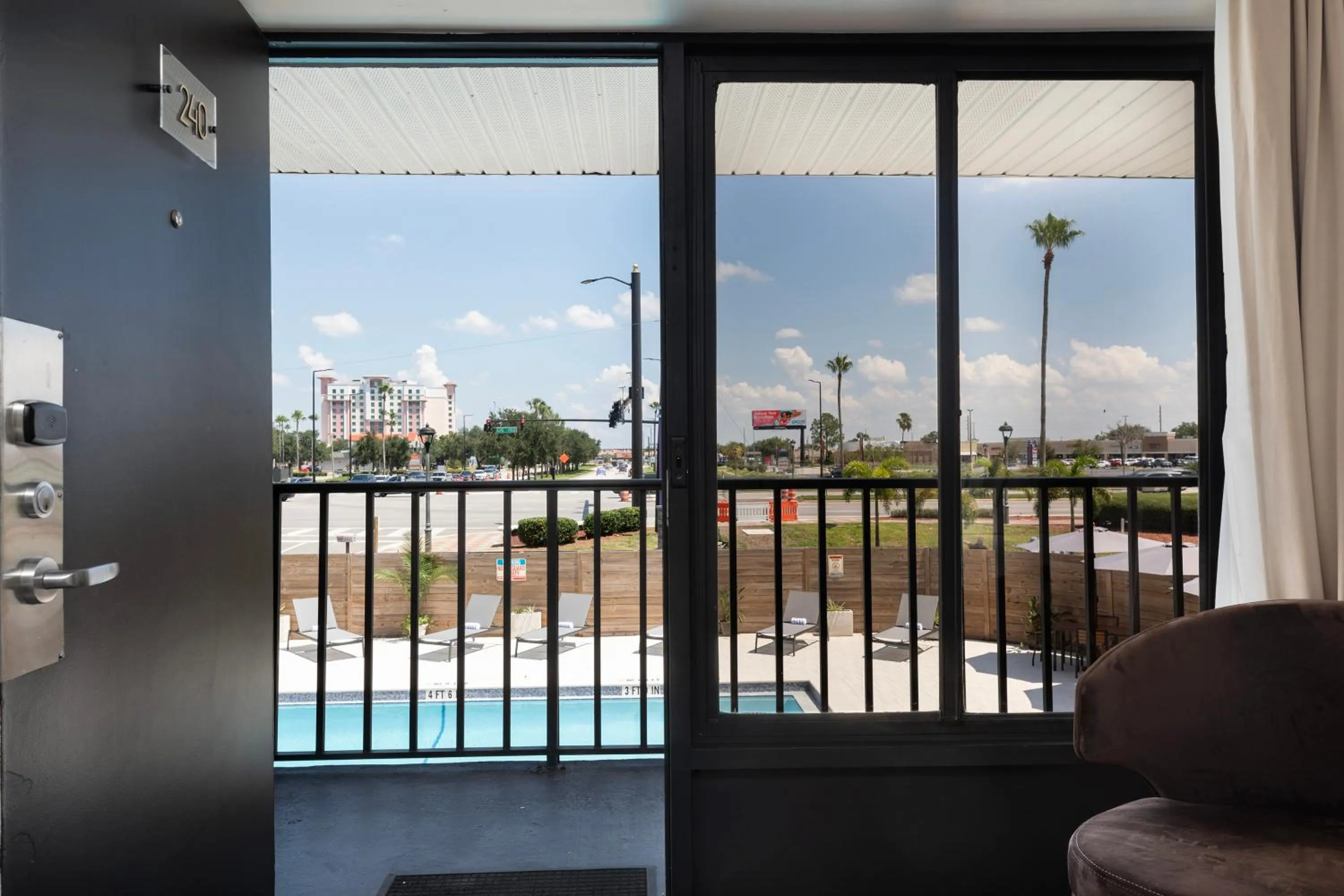 Pool view in The Vietta Hotel