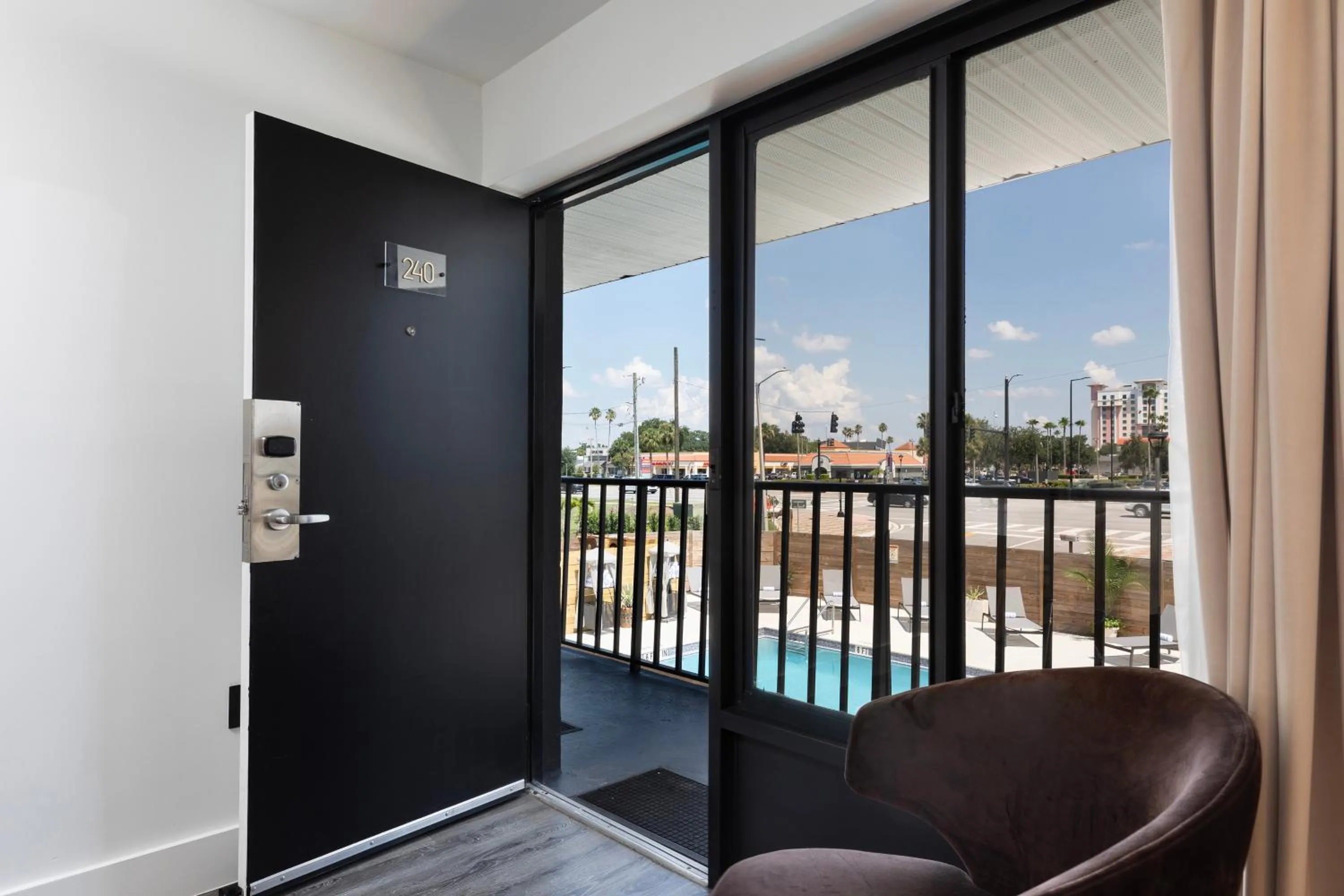 Pool view in The Vietta Hotel