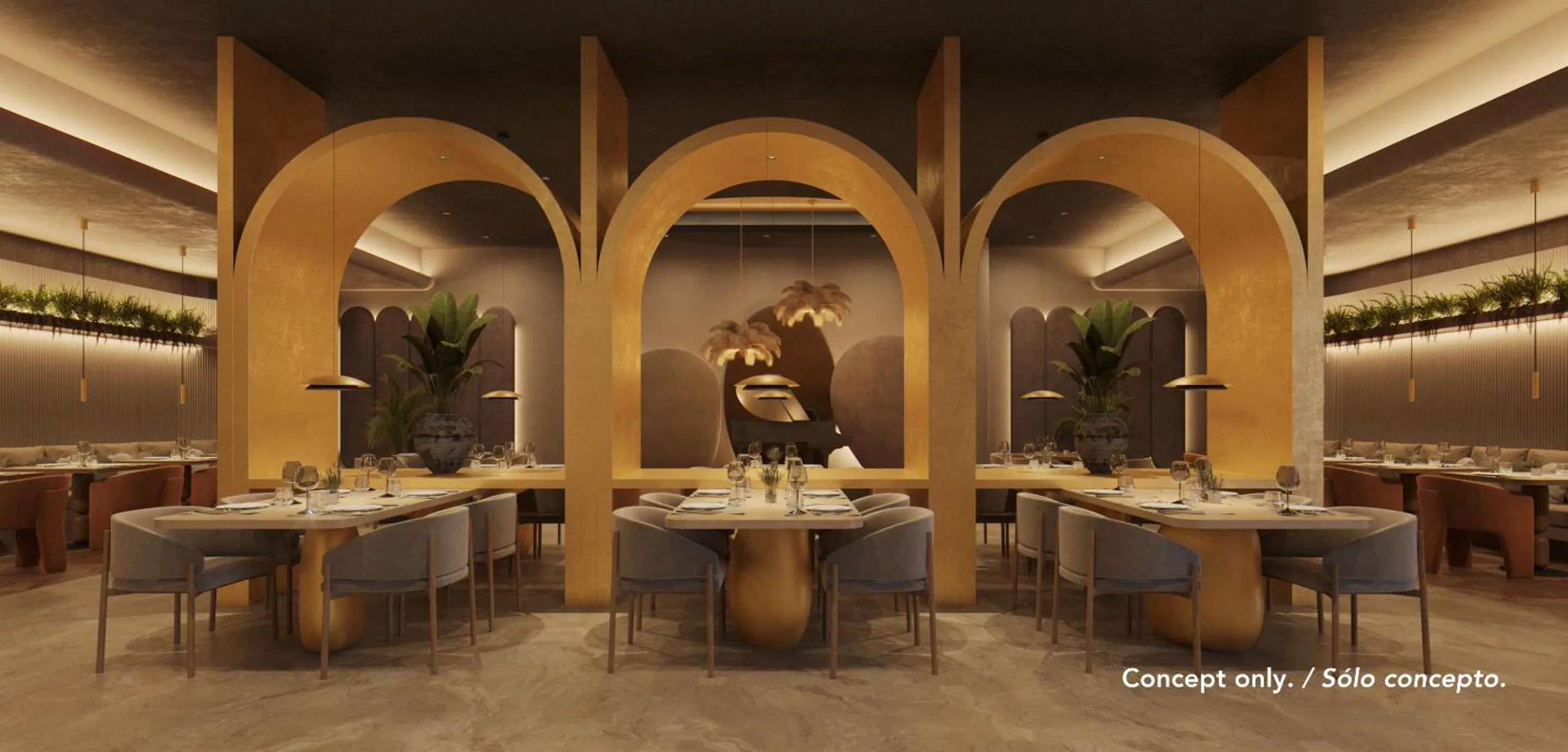 Restaurant/places to eat in Majestic Mirage Costa Mujeres, All Suite Resort - All Inclusive