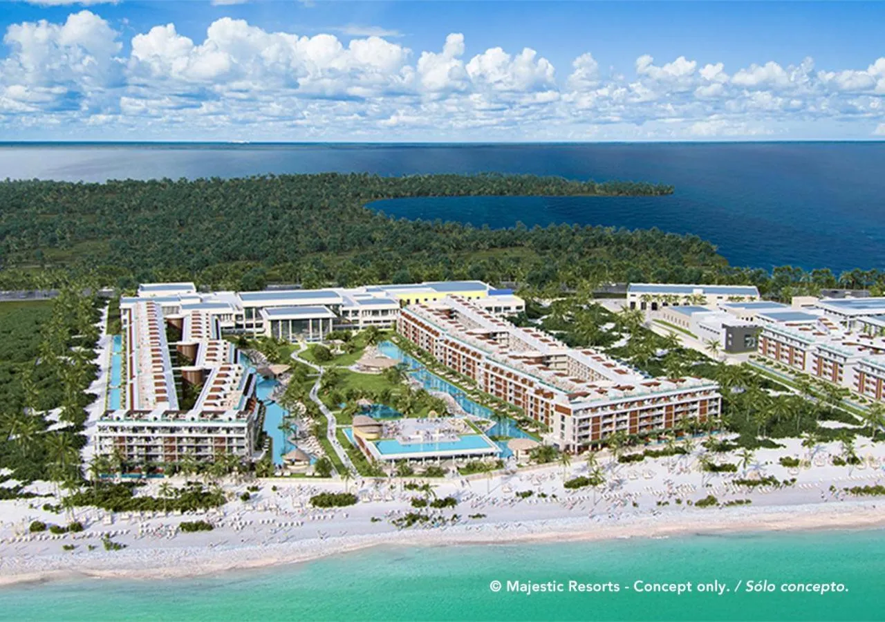 Property building in Majestic Mirage Costa Mujeres, All Suite Resort - All Inclusive