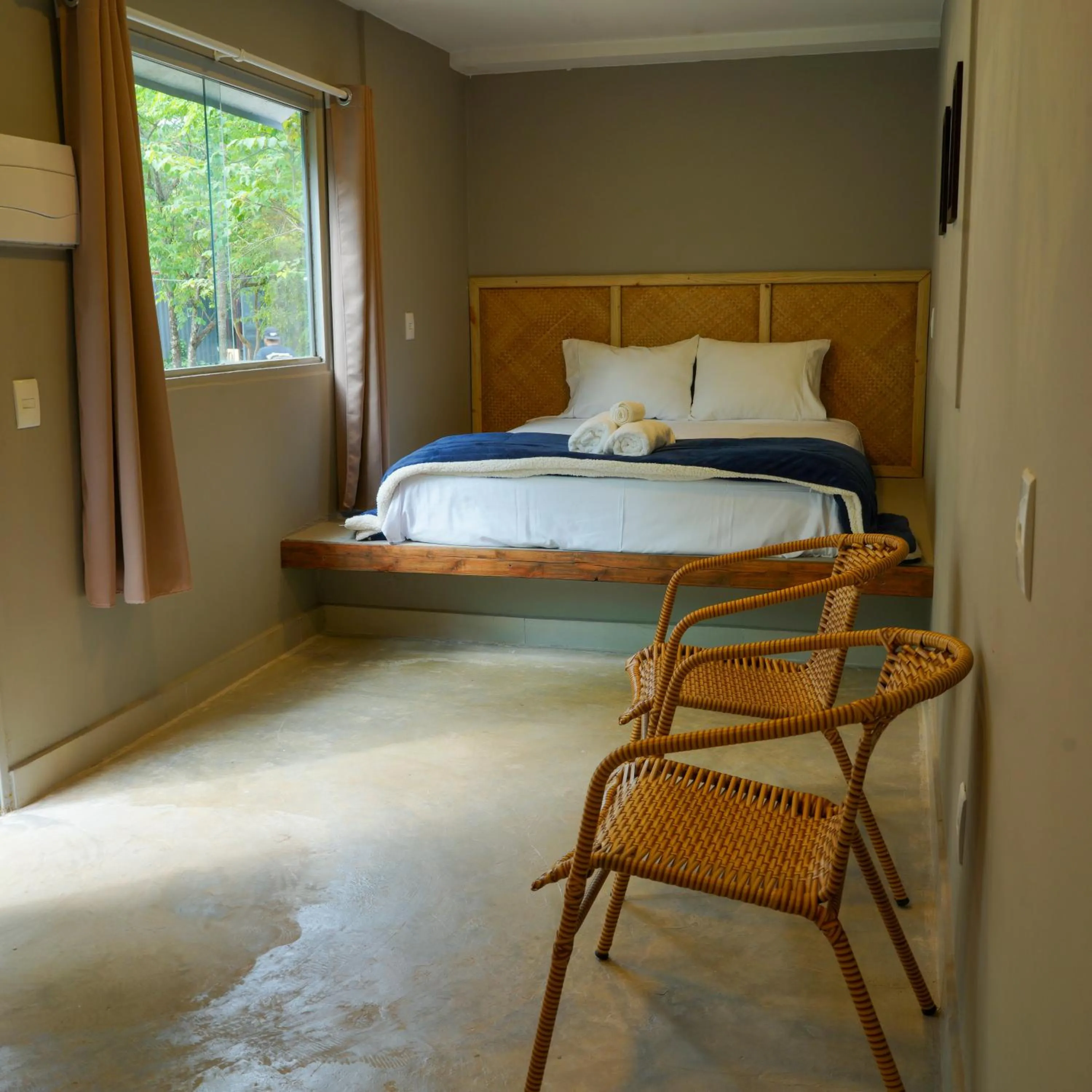 Bed in Villa Ecco Cubo