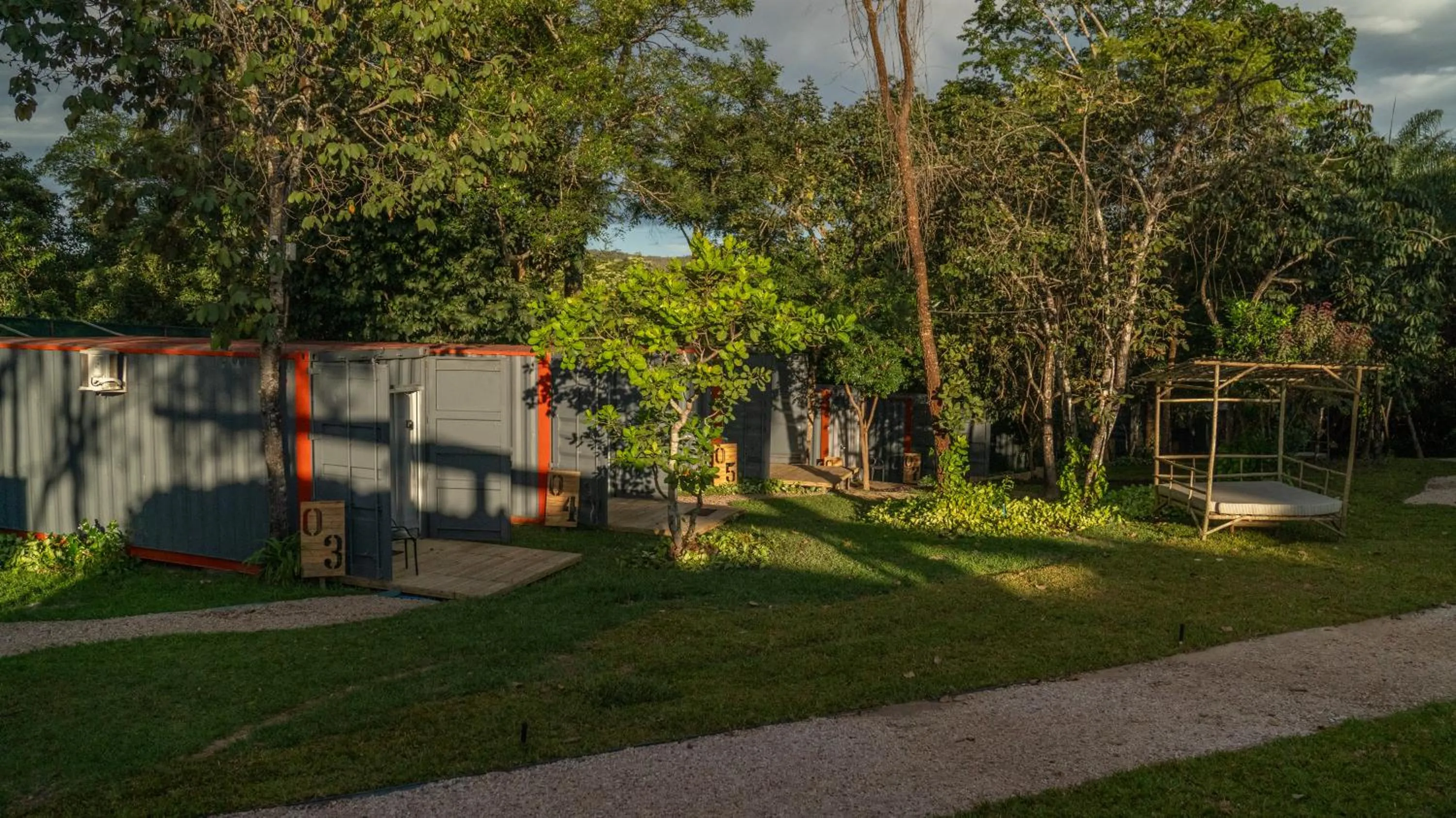 Garden view in Villa Ecco Cubo