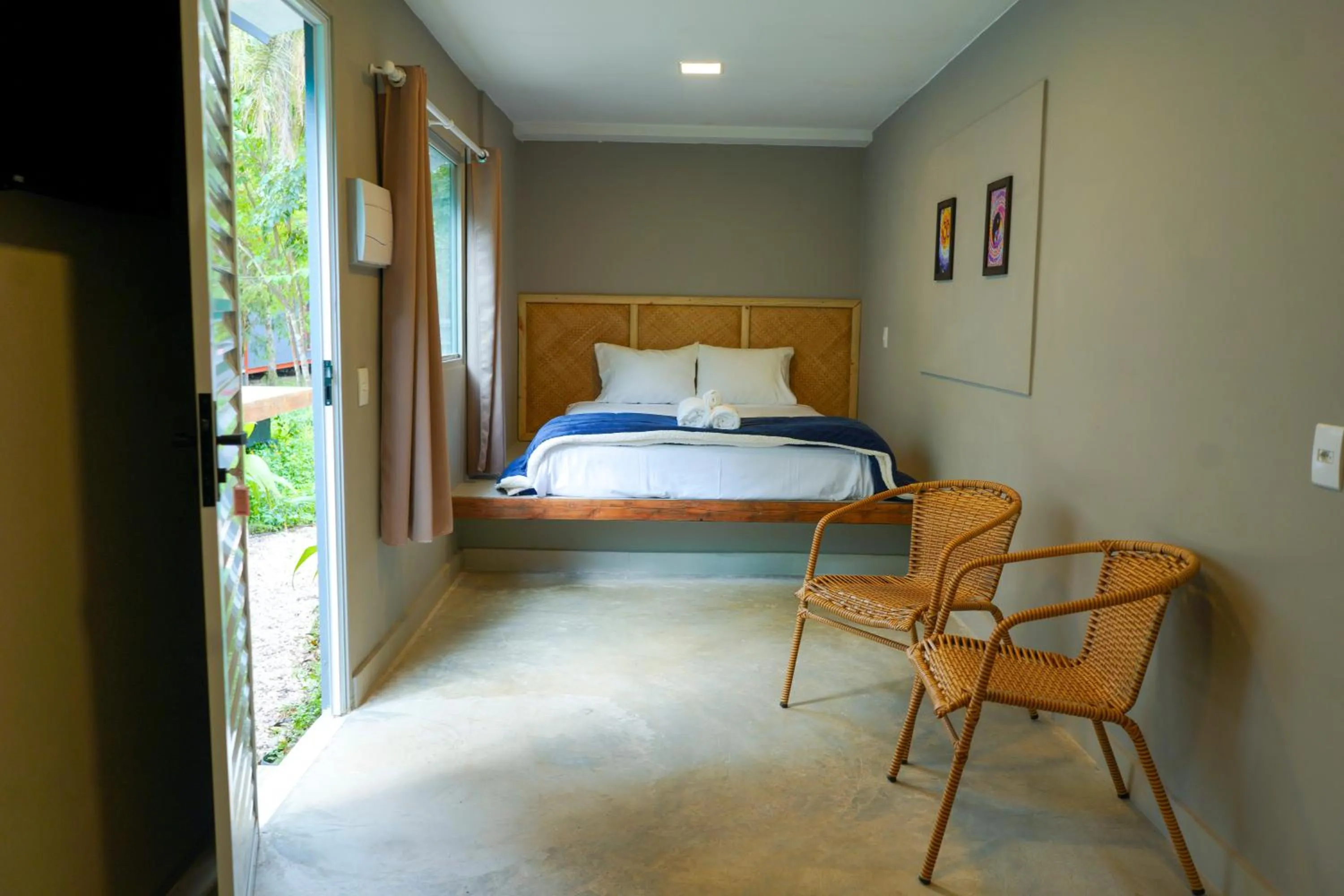 Bed in Villa Ecco Cubo