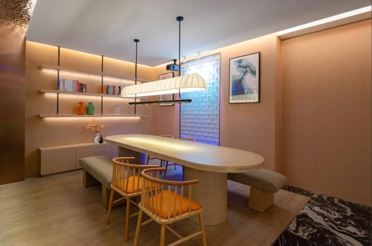 Seating area in Kaino Natural Aesthetics Design Hotel Guangzhou Yuexiu Beijing Road International Trade Center Flagship Store