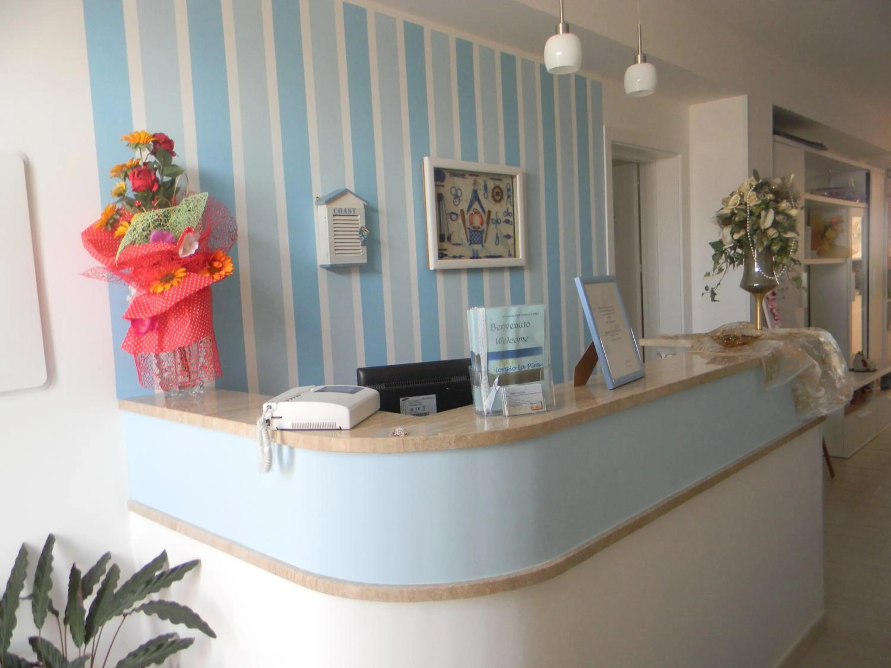 Lobby or reception in B&B Giorgio La Pira