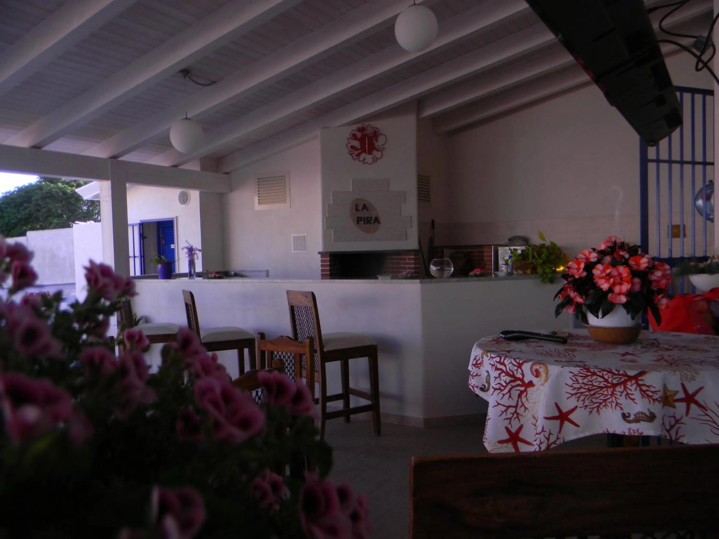 Decorative detail in B&B Giorgio La Pira