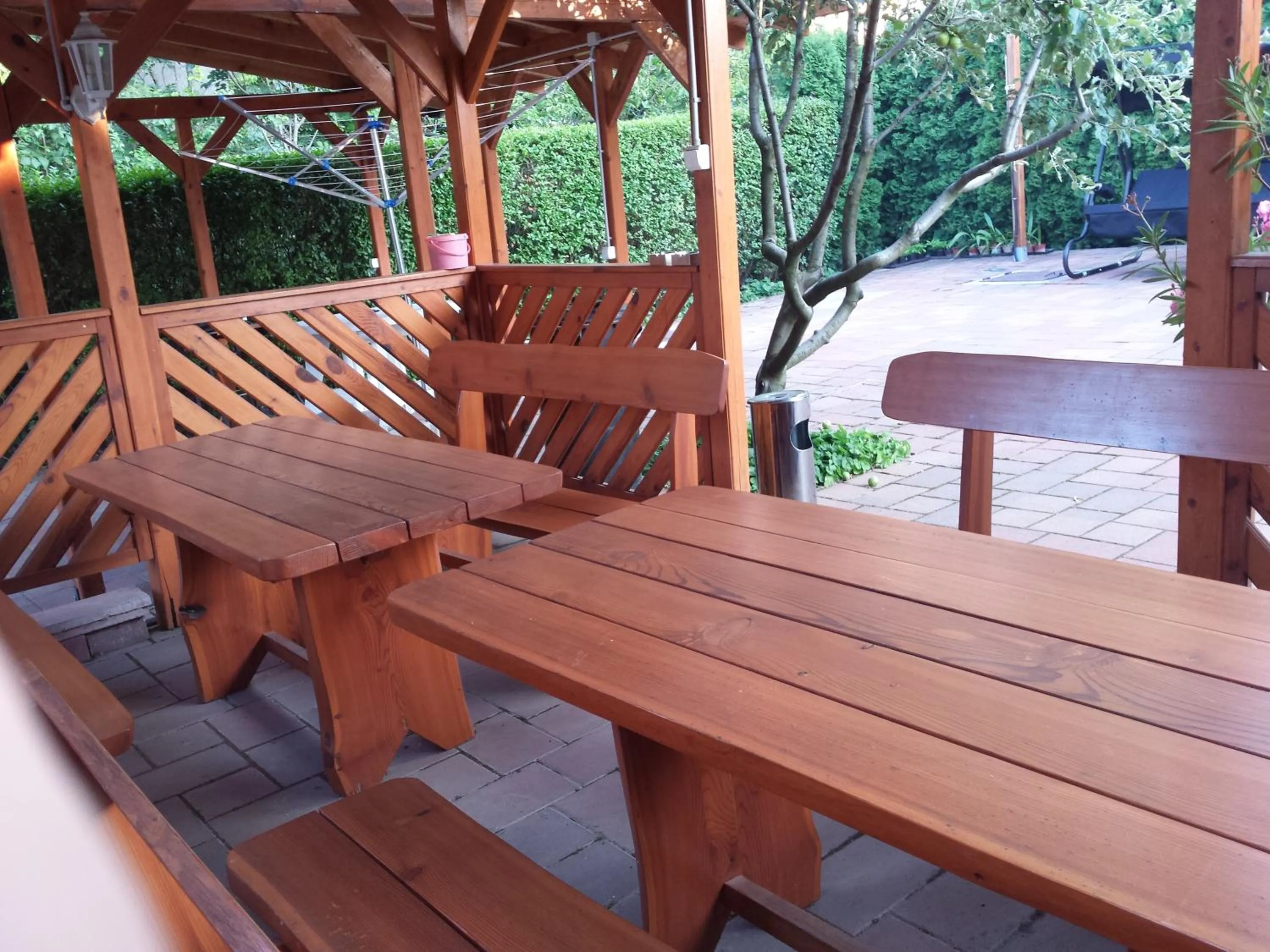 Patio in Napfény villa