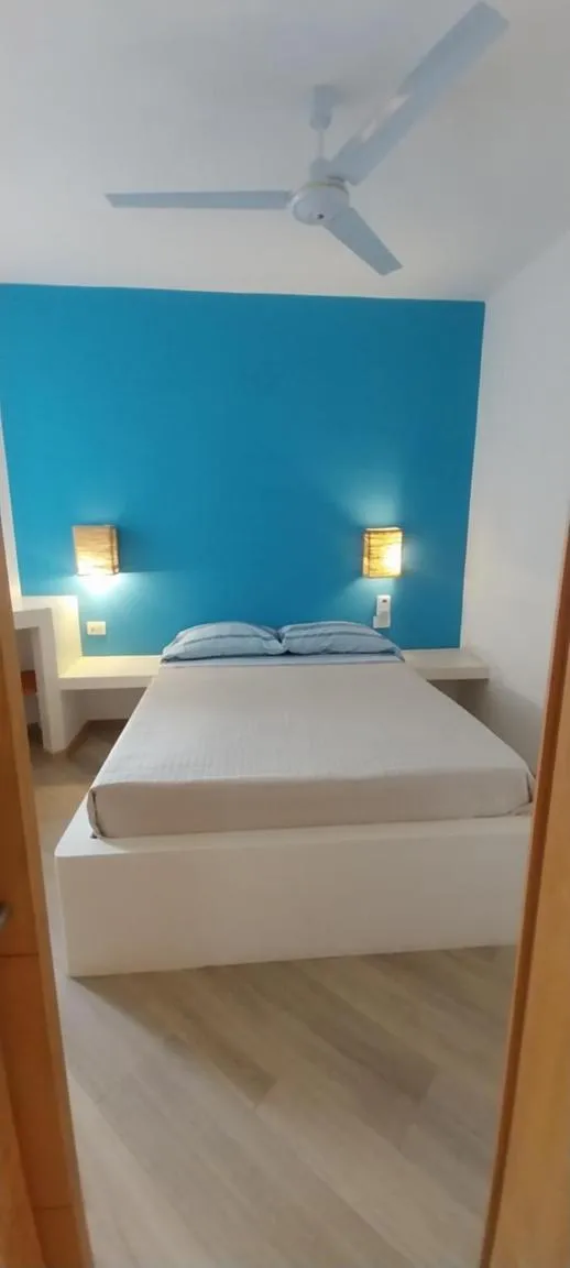 Bed in Cala da Lua apartments