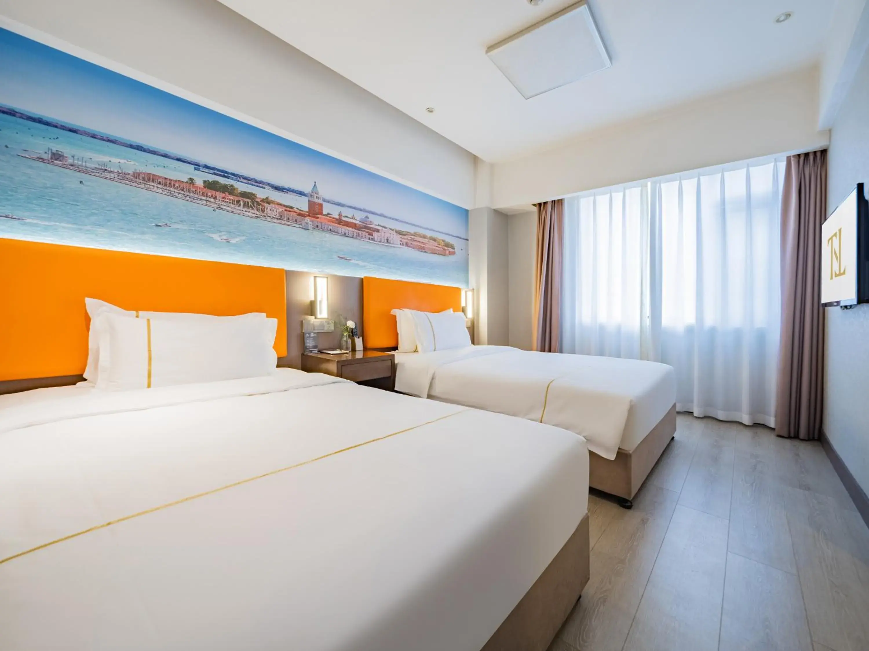 Budget Twin Room in Taitong Hotel Budget Twin Room in Taitong Hotel