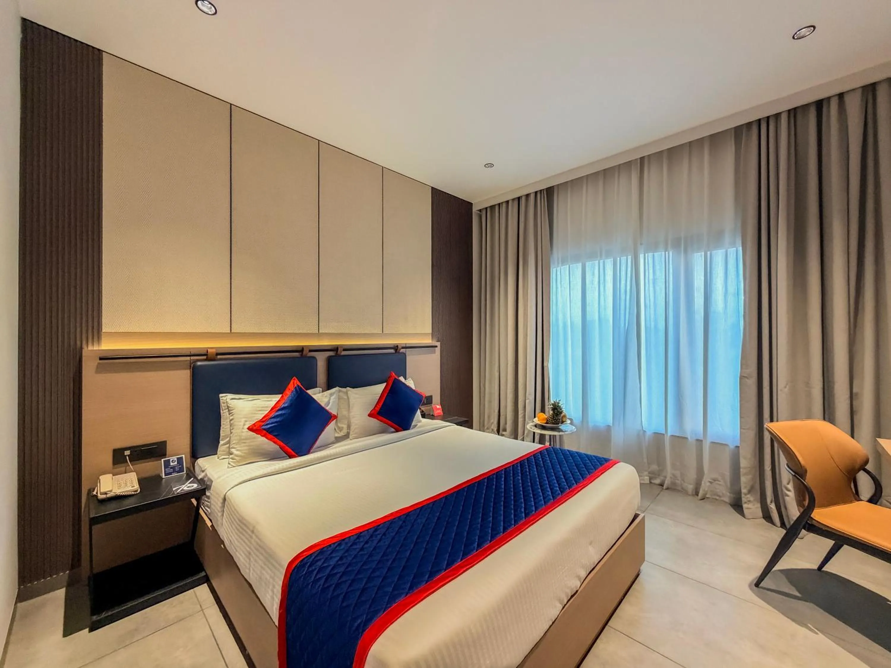 Bedroom, Bed in Zip By Spree Hotels Chinchwad