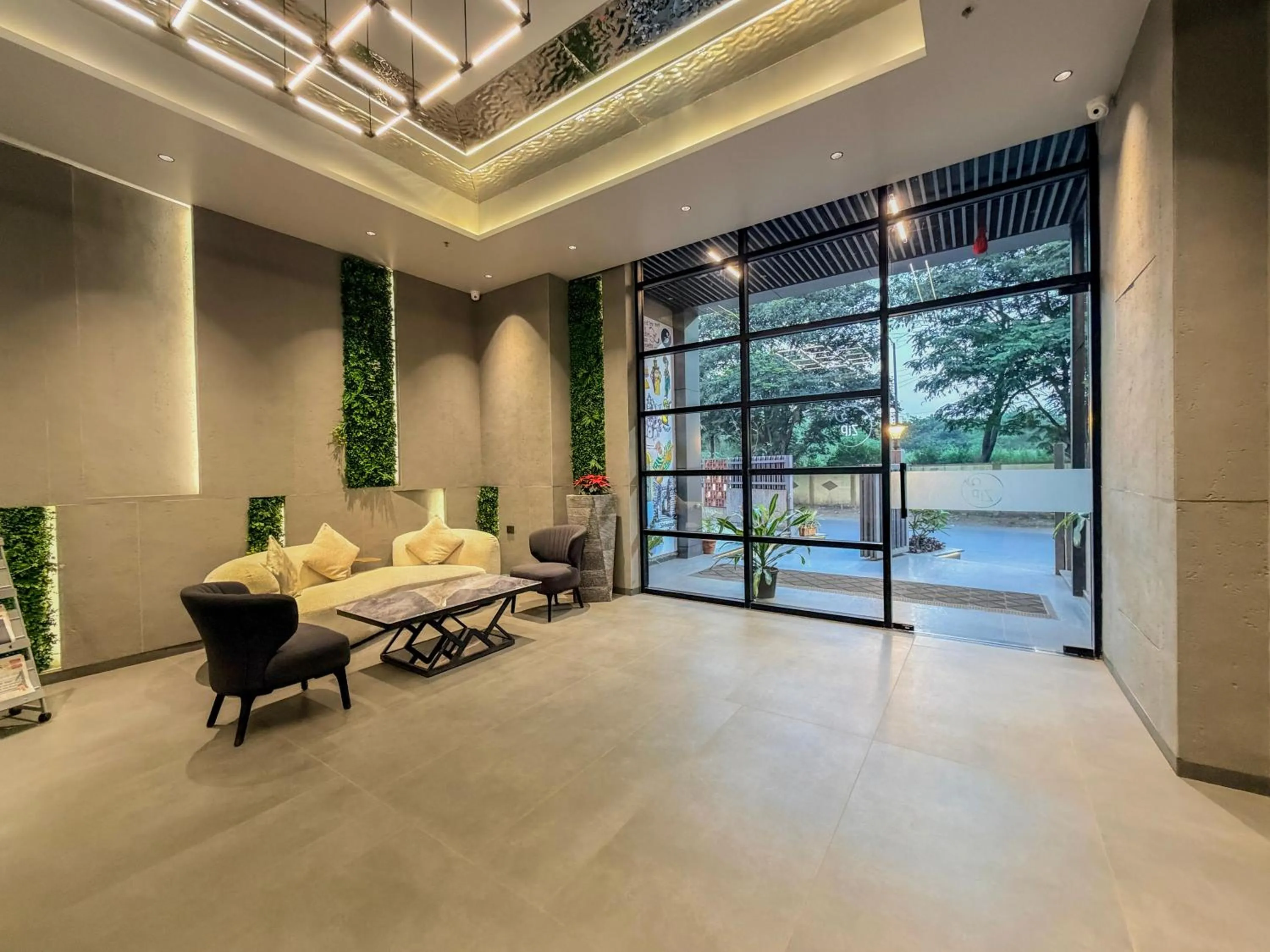 Seating area in Zip By Spree Hotels Chinchwad