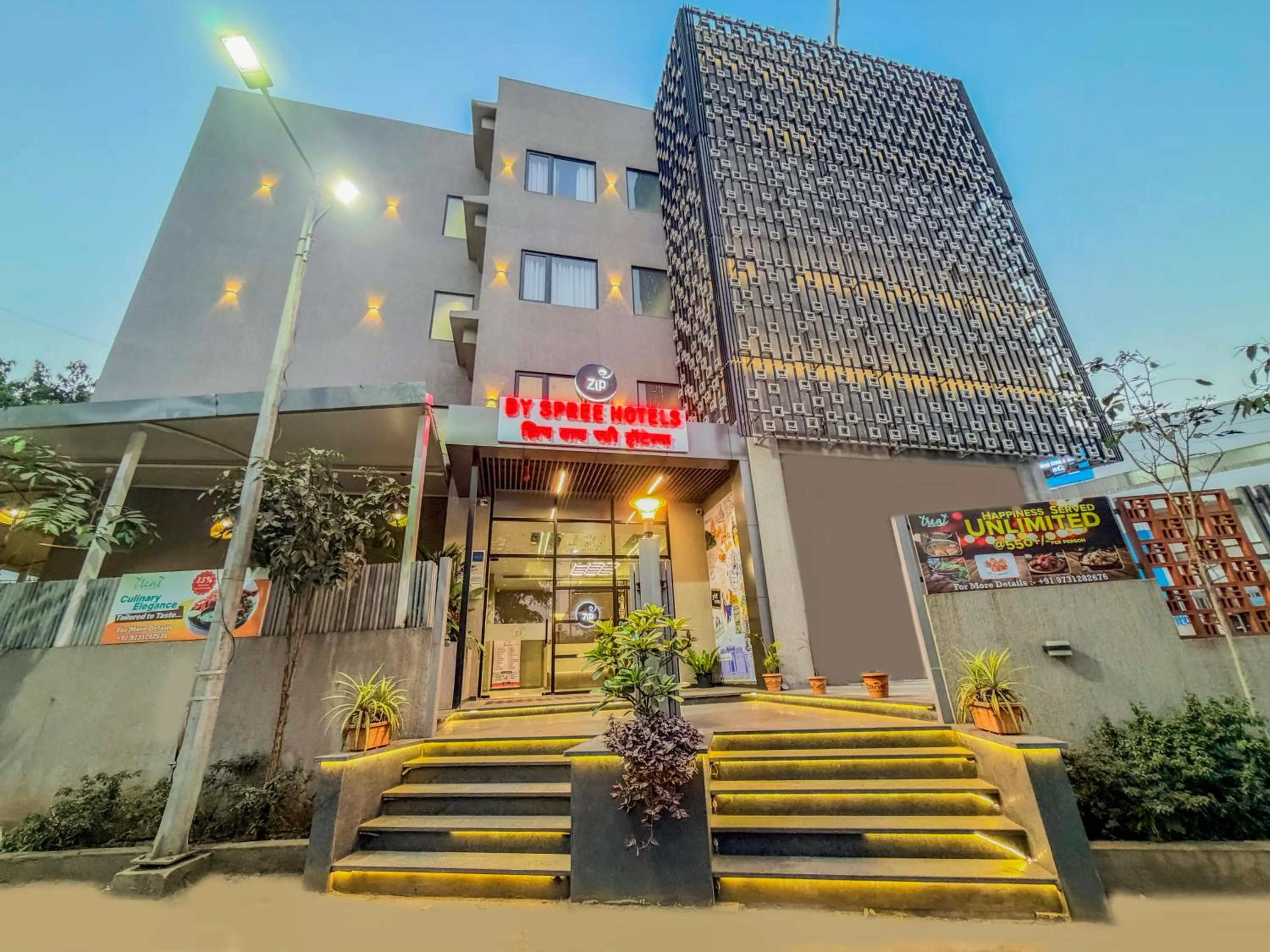 Property building in Zip By Spree Hotels Chinchwad