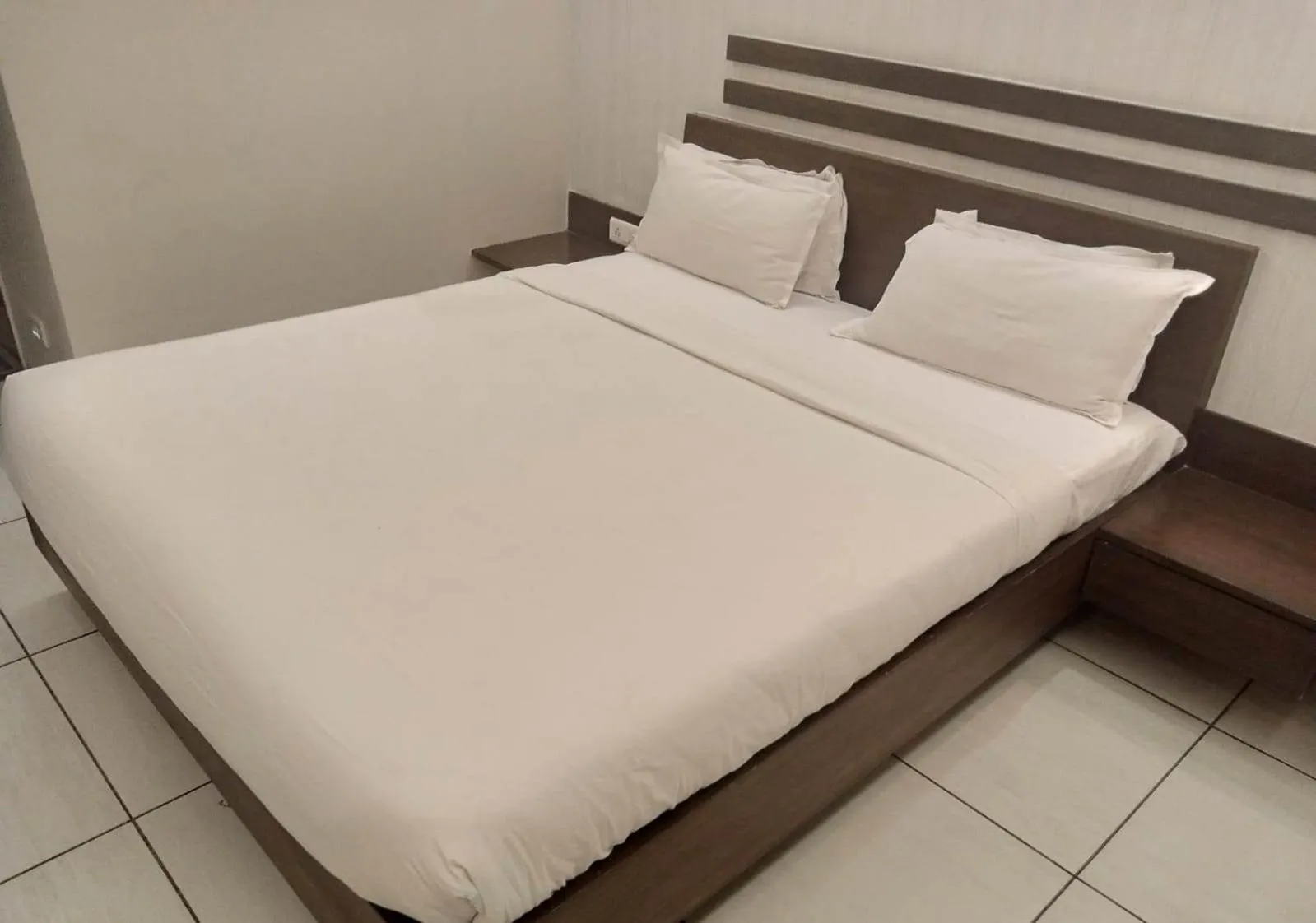 Bed in Hotel Kanan